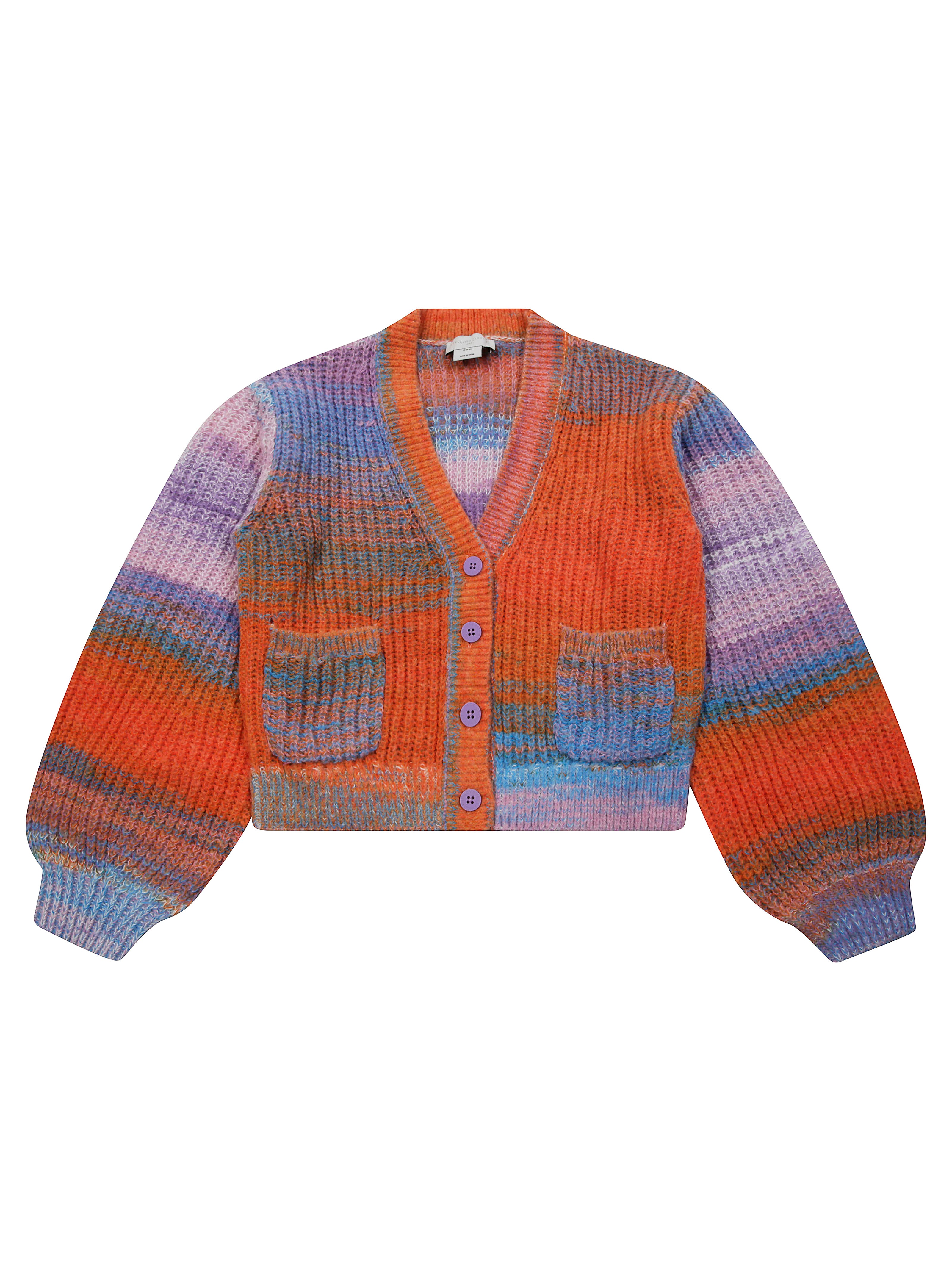 STELLA MC CARTNEY JUNIOR Multicolor Mini Cardigan for Kids