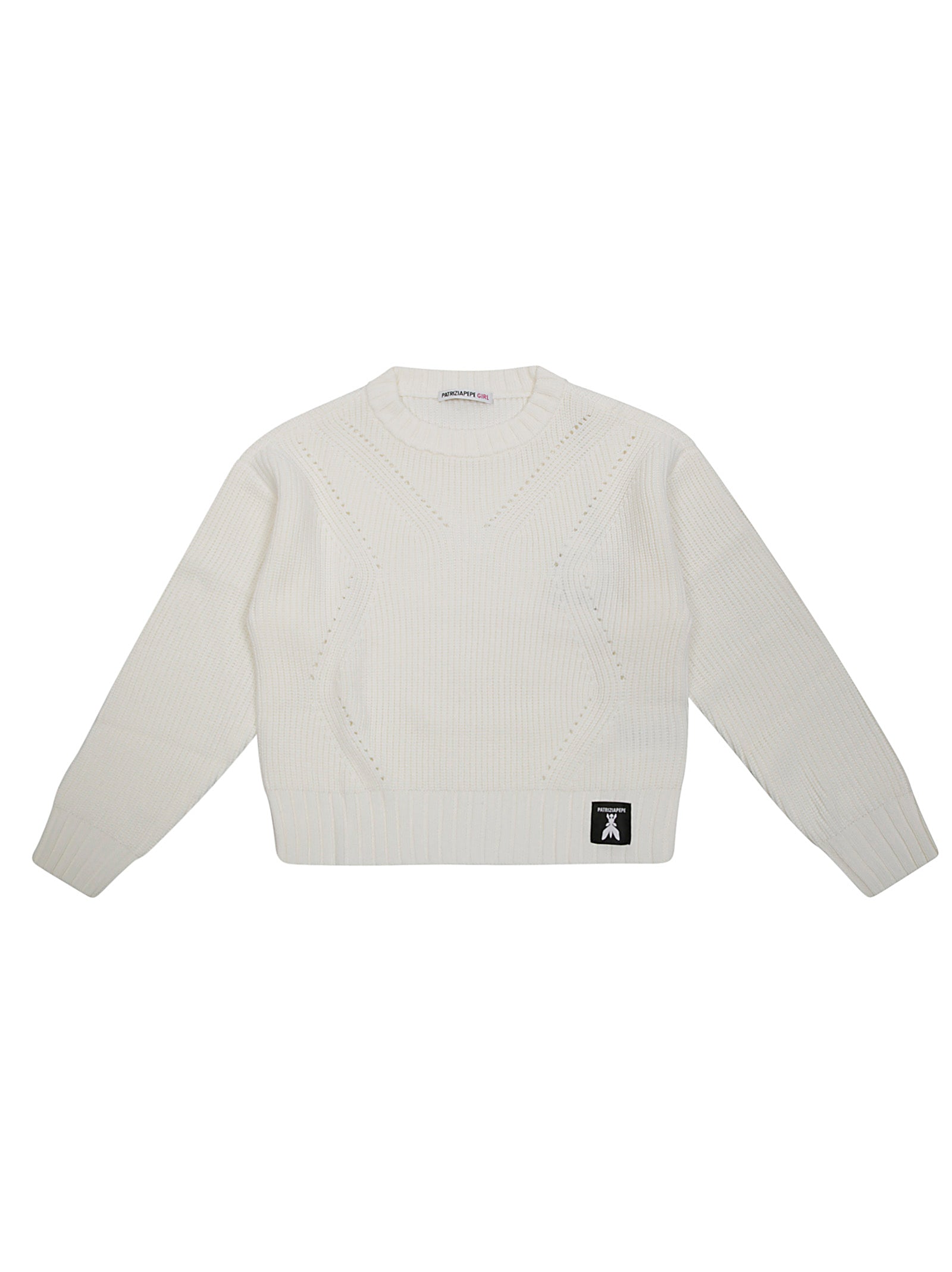 PATRIZIA PEPE Chic Knit Sweater for Kids - Fall/Winter 2024