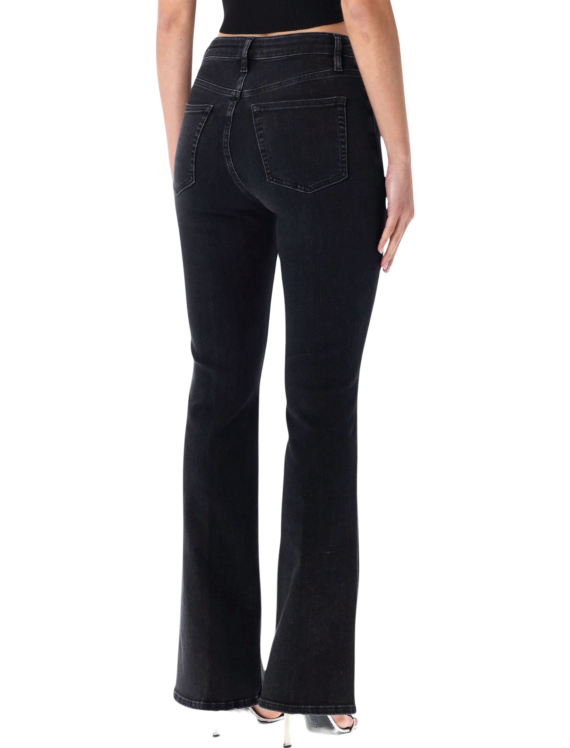 FRAME High-Rise Bootcut Jeans - Size 27
