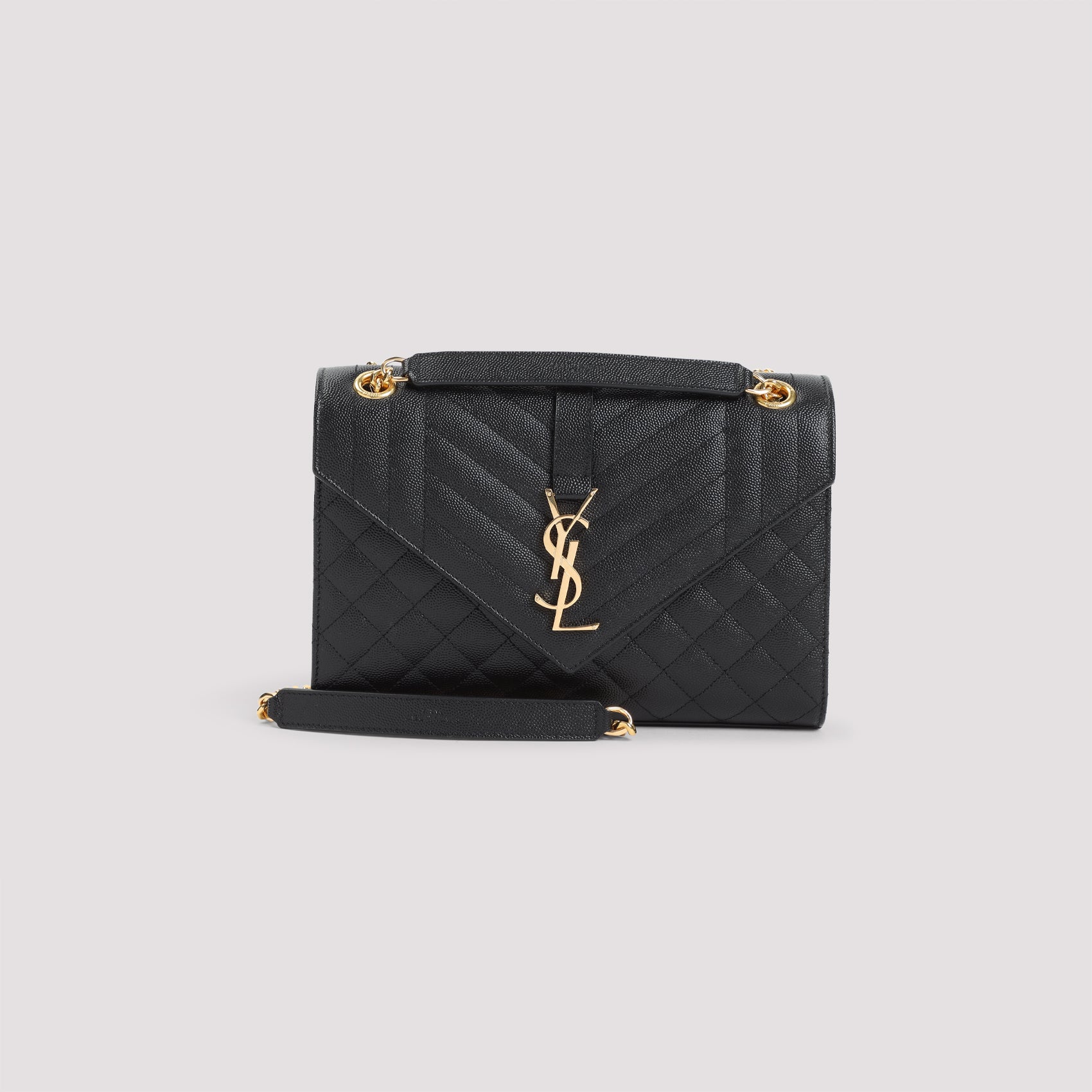 SAINT LAURENT Mini Envel Shoulder Bag - 24cm x 17.5cm