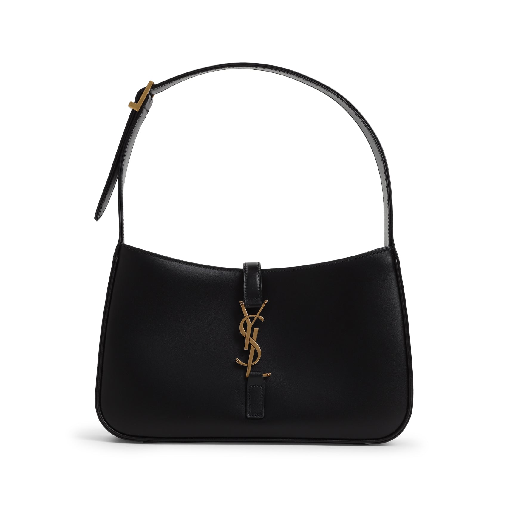 SAINT LAURENT Mini Leather Handbag - 24cm x 15cm x 6cm