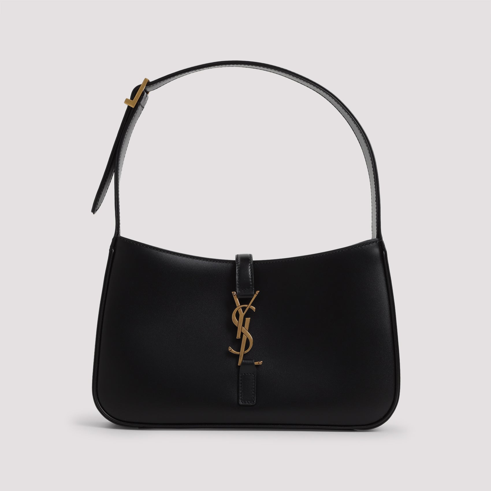 SAINT LAURENT Mini Leather Handbag - 24cm x 15cm x 6cm