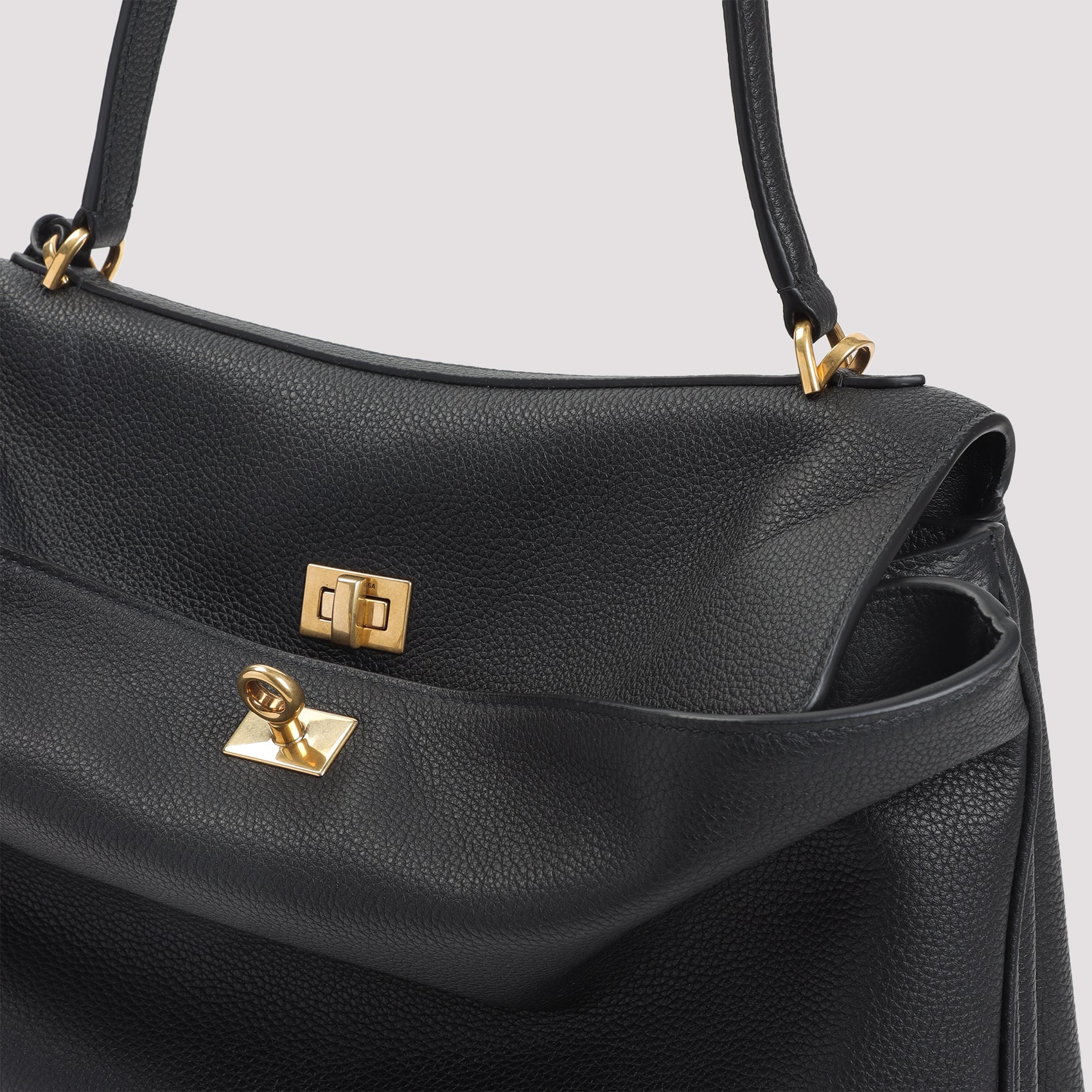 BALENCIAGA Rodeo M Shoulder Handbag - W:34cm H:23.5cm D:10cm