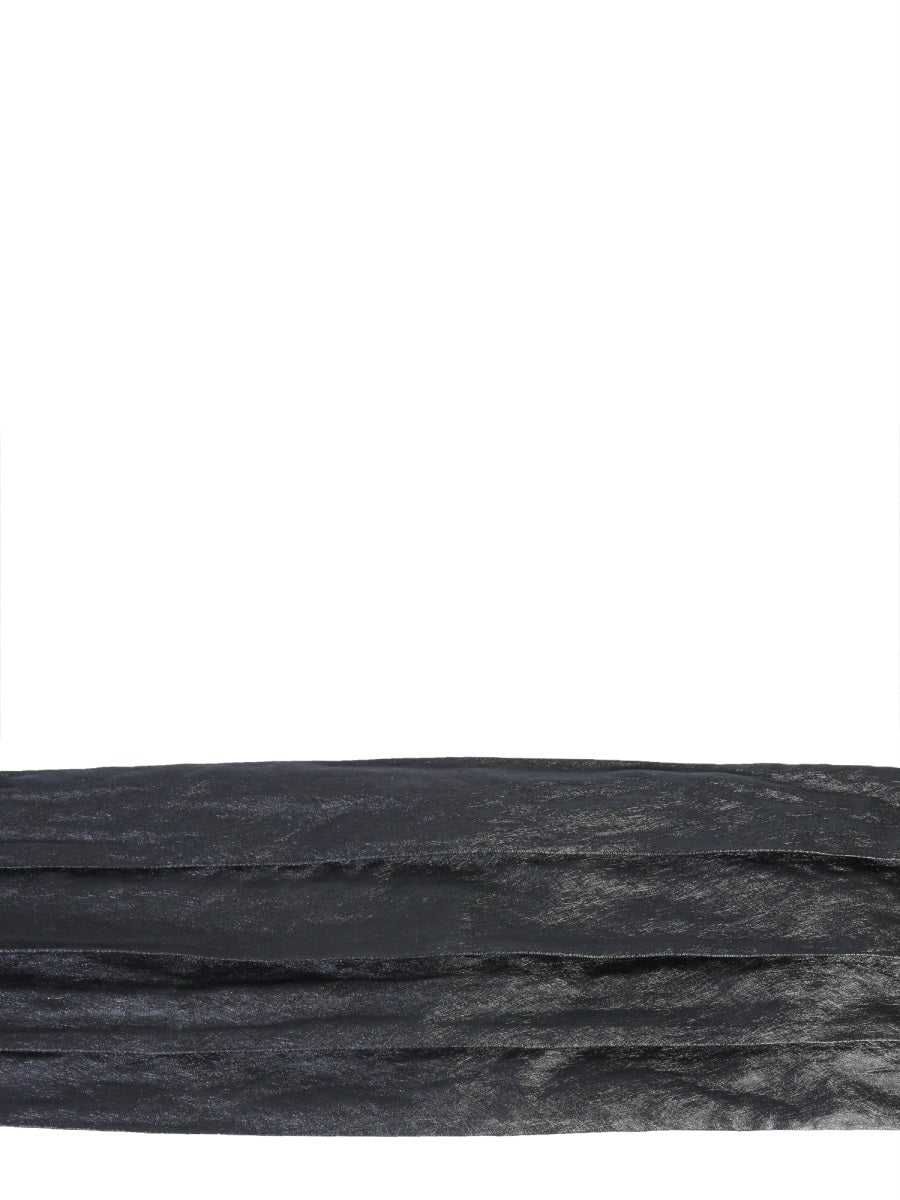 PHILOSOPHY DI LORENZO SERAFINI Elegant Soft Belt with Bow - 9 cm Height