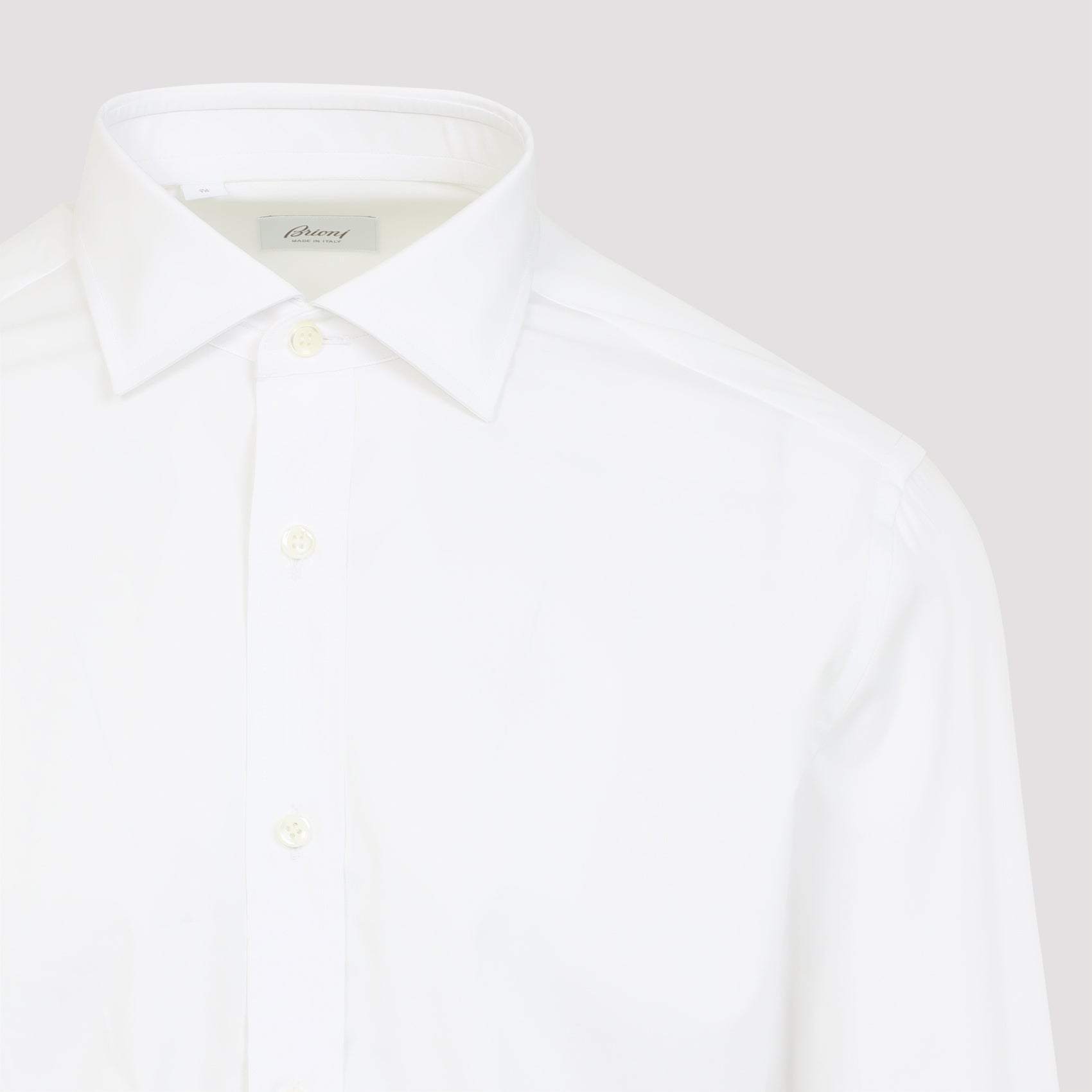 BRIONI Classic Cotton Shirt for Men - FW25 Collection