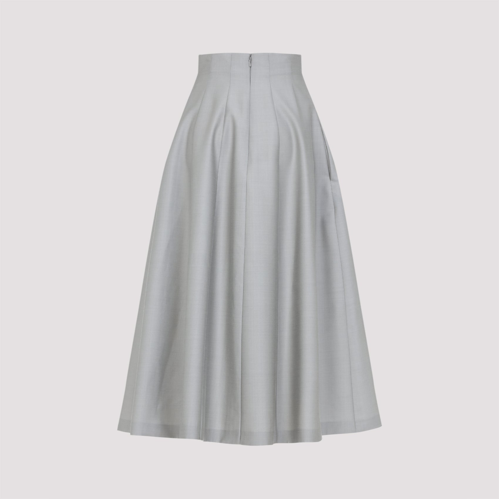 ALBERTA FERRETTI Virgin Wool Midi Skirt for Men