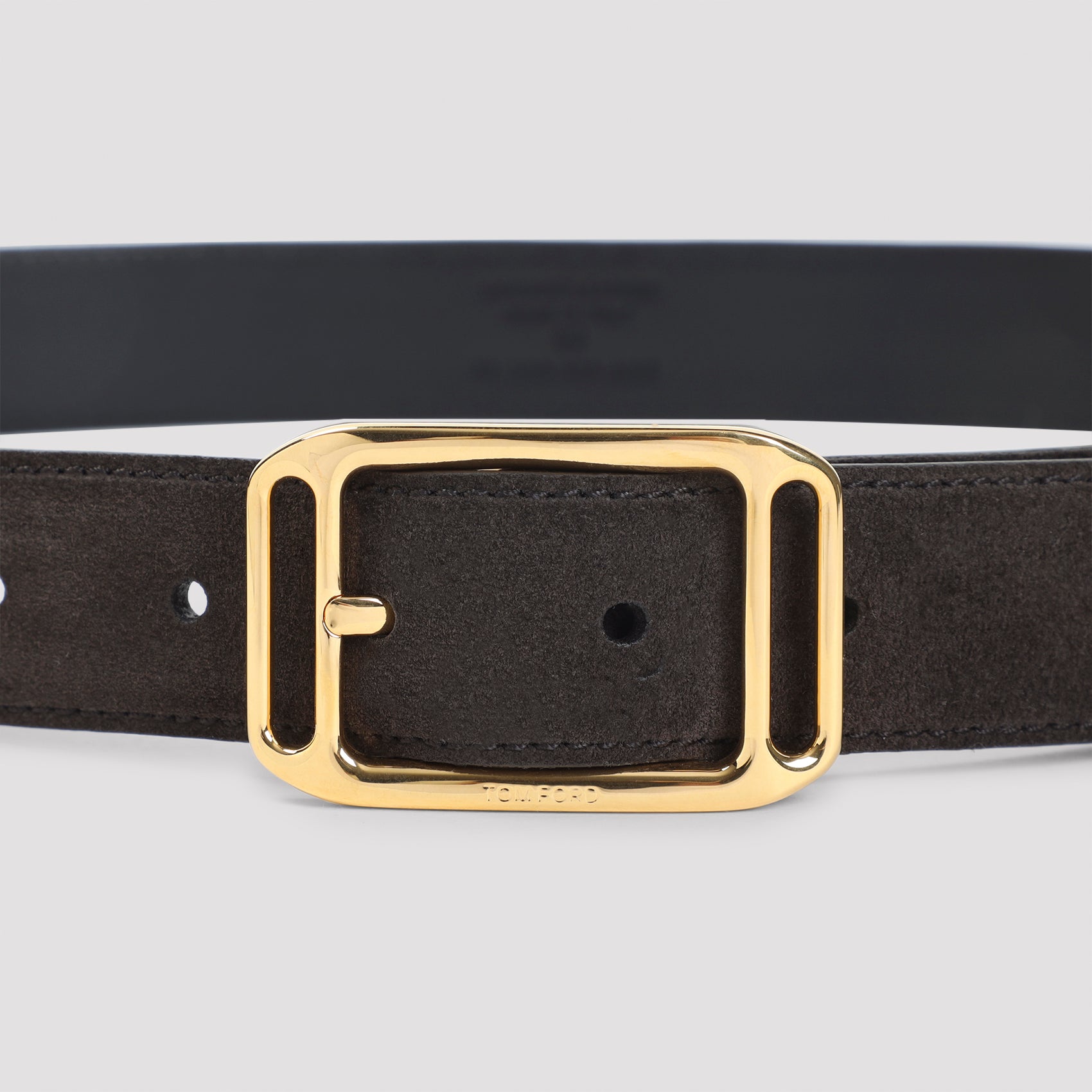 TOM FORD Suede Leather Belt - 3cm Width