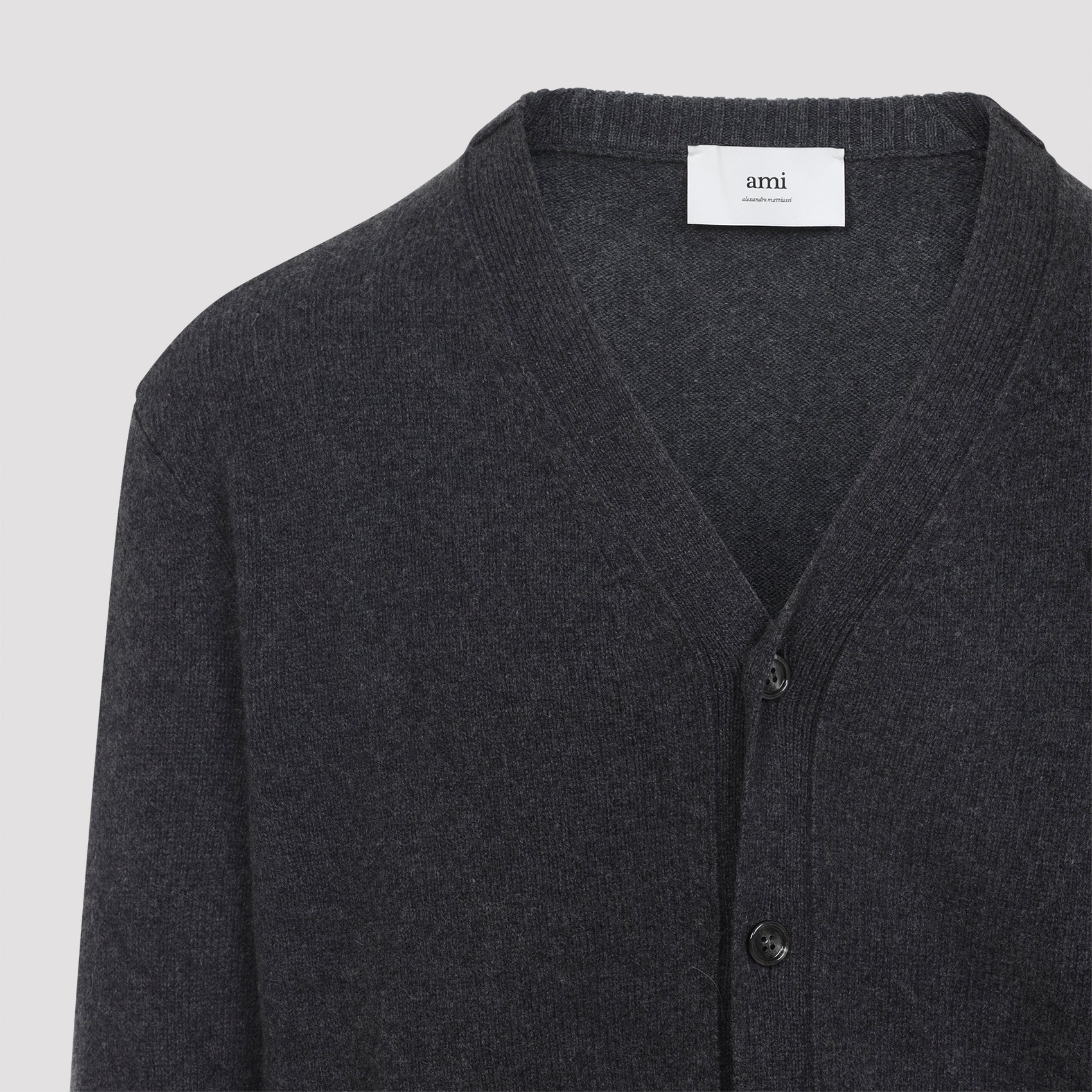 AMI Men's Cashmere Blend Cardigan