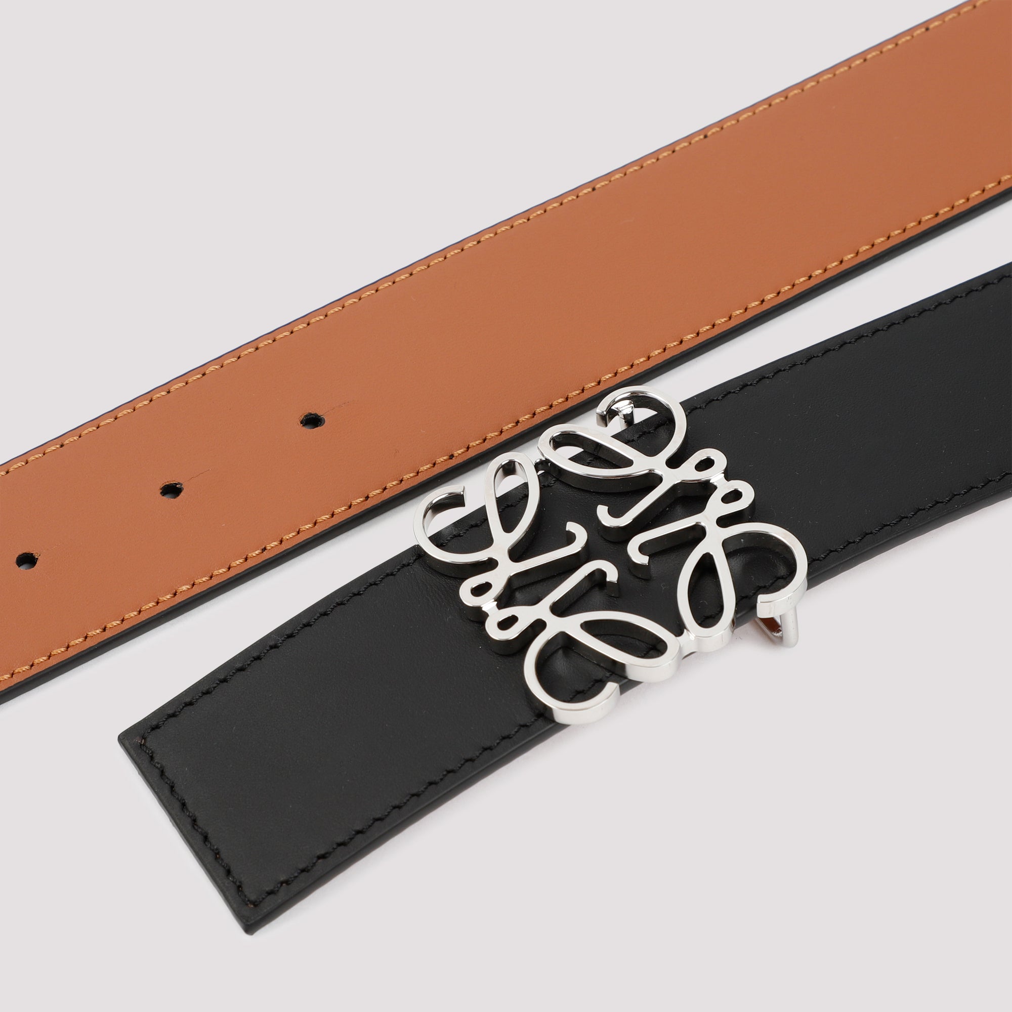 LOEWE Reversible Anagram Belt 4cm