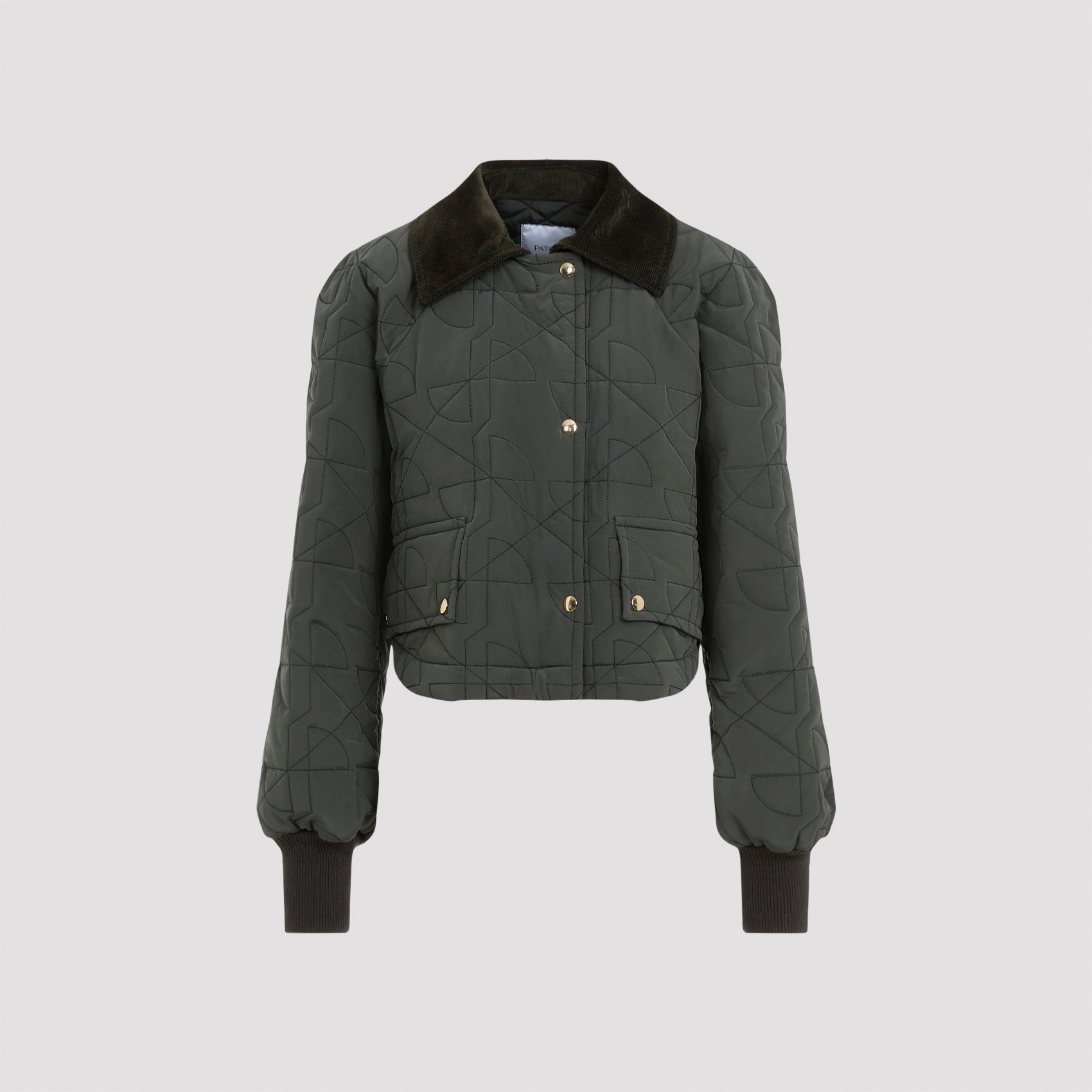 PATOU Cropped Quilted Blouson Jacket for Men