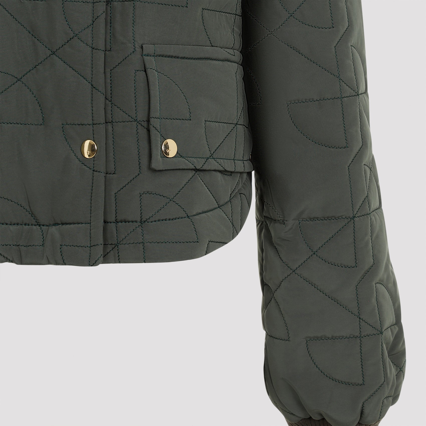 PATOU Cropped Quilted Blouson Jacket for Men