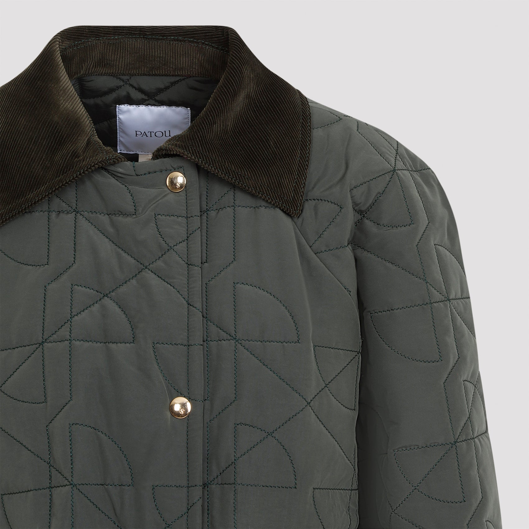 PATOU Cropped Quilted Blouson Jacket for Men