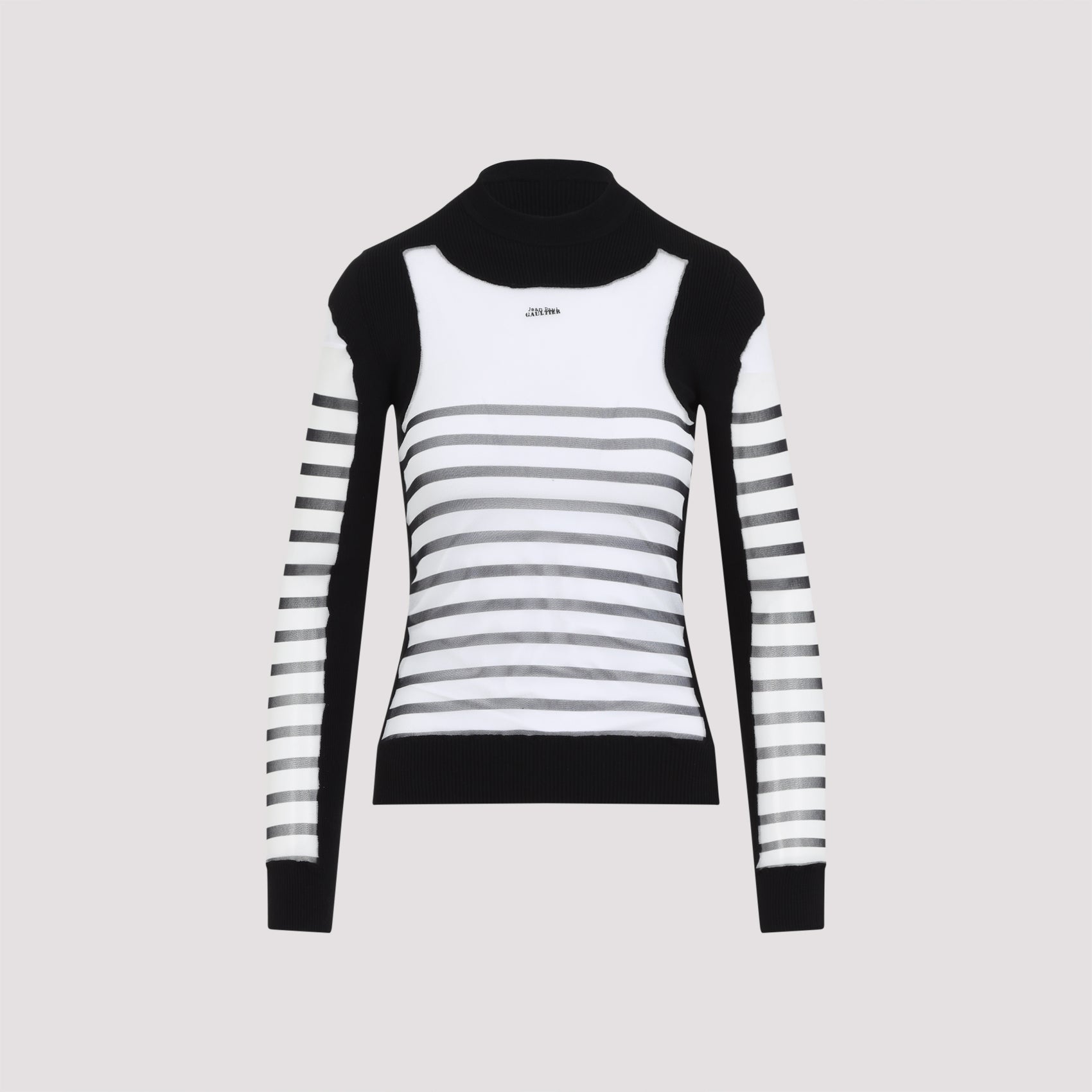 JEAN PAUL GAULTIER Printed Mariniere Pullover