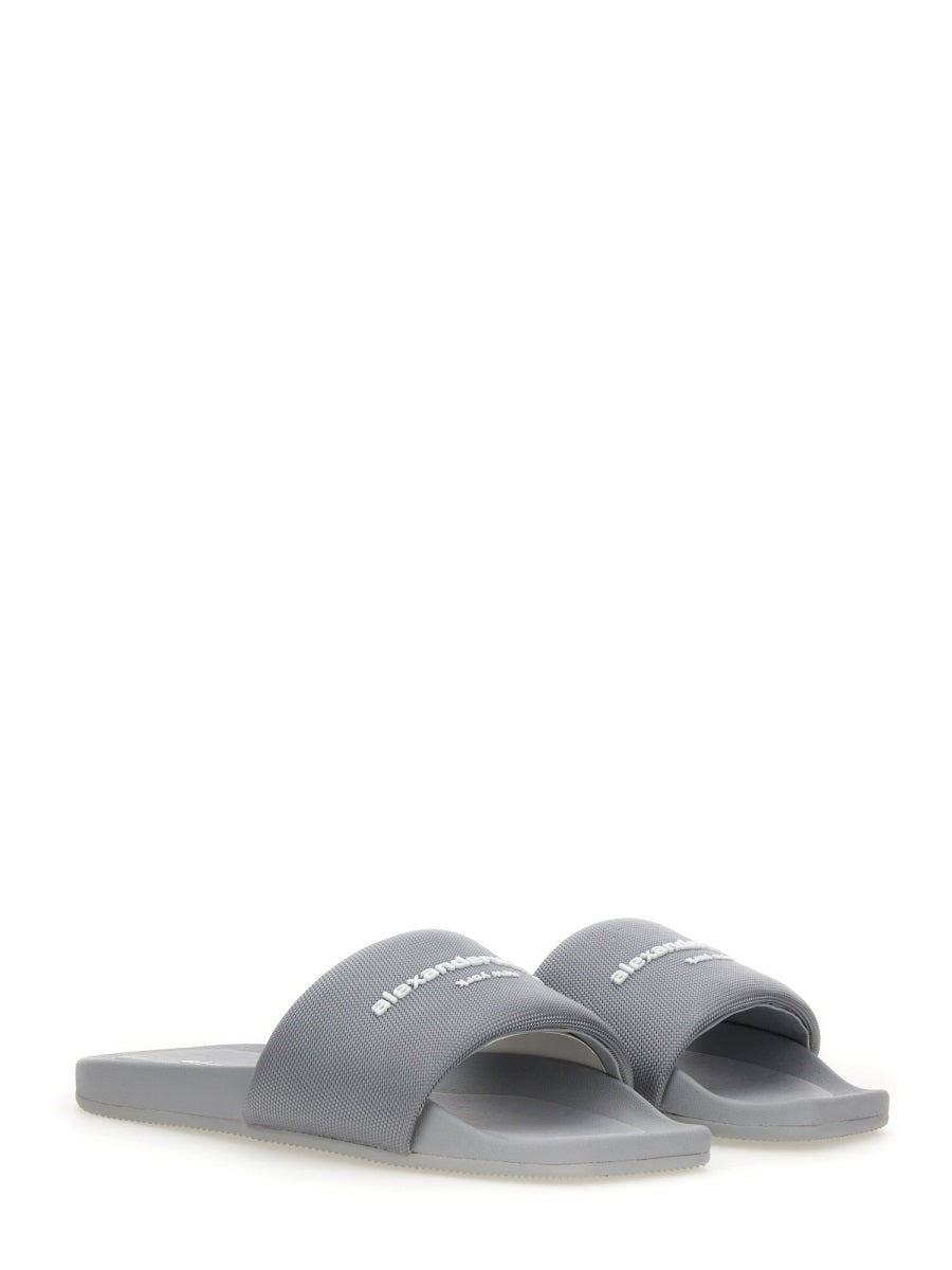 ALEXANDER WANG Nylon AW Mini Sandal