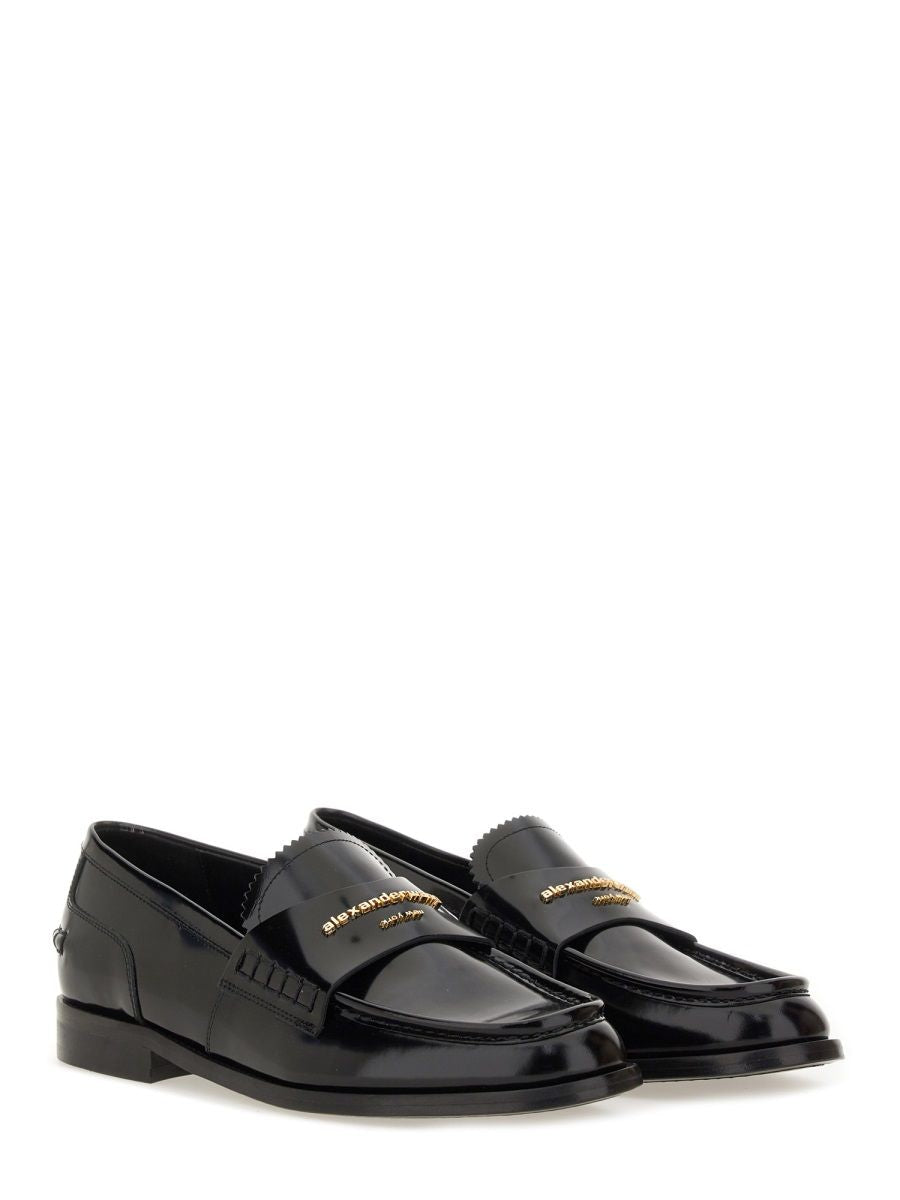 ALEXANDER WANG Leather Carter Loafers for Women