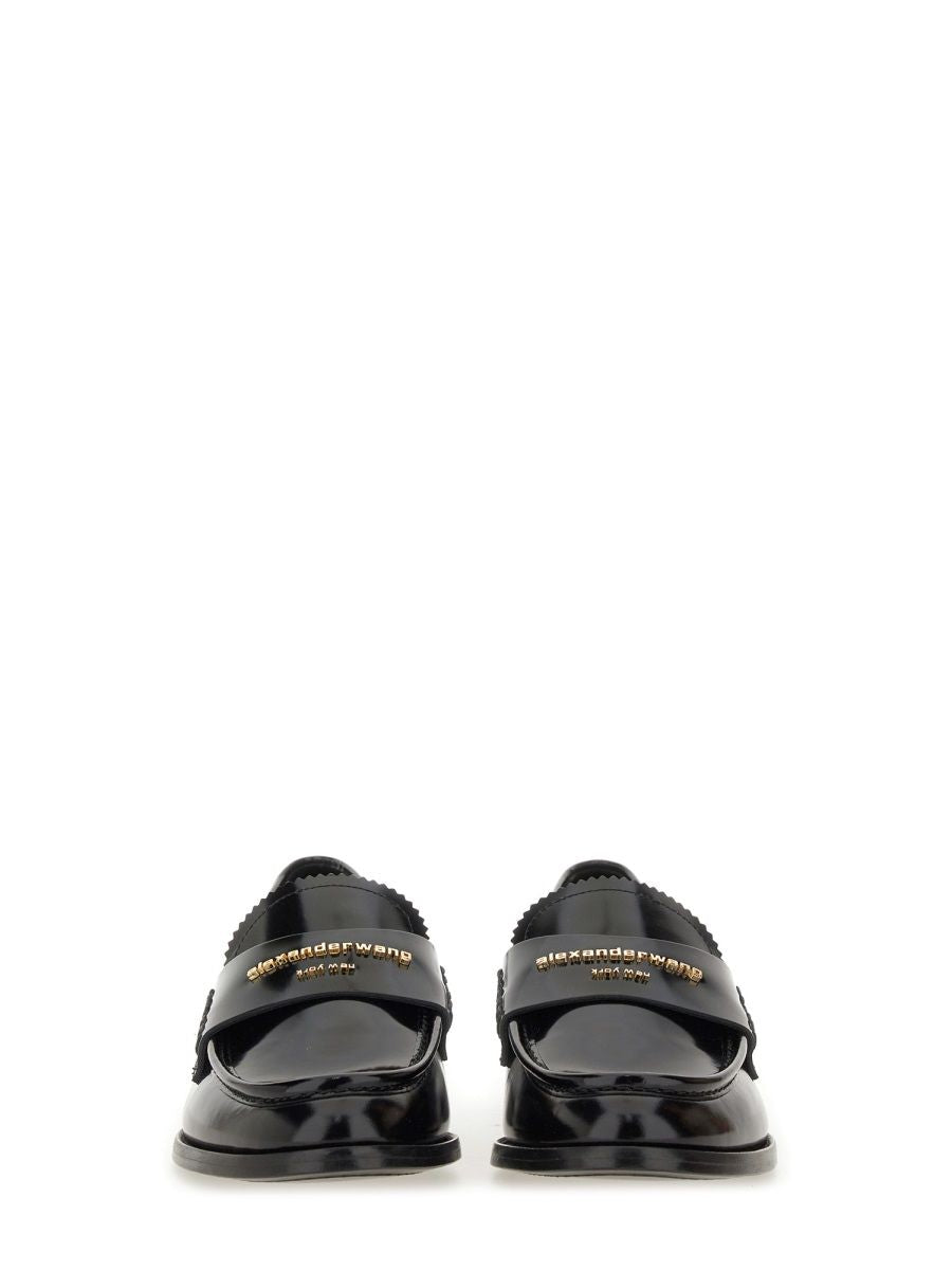 ALEXANDER WANG Leather Carter Loafers for Women