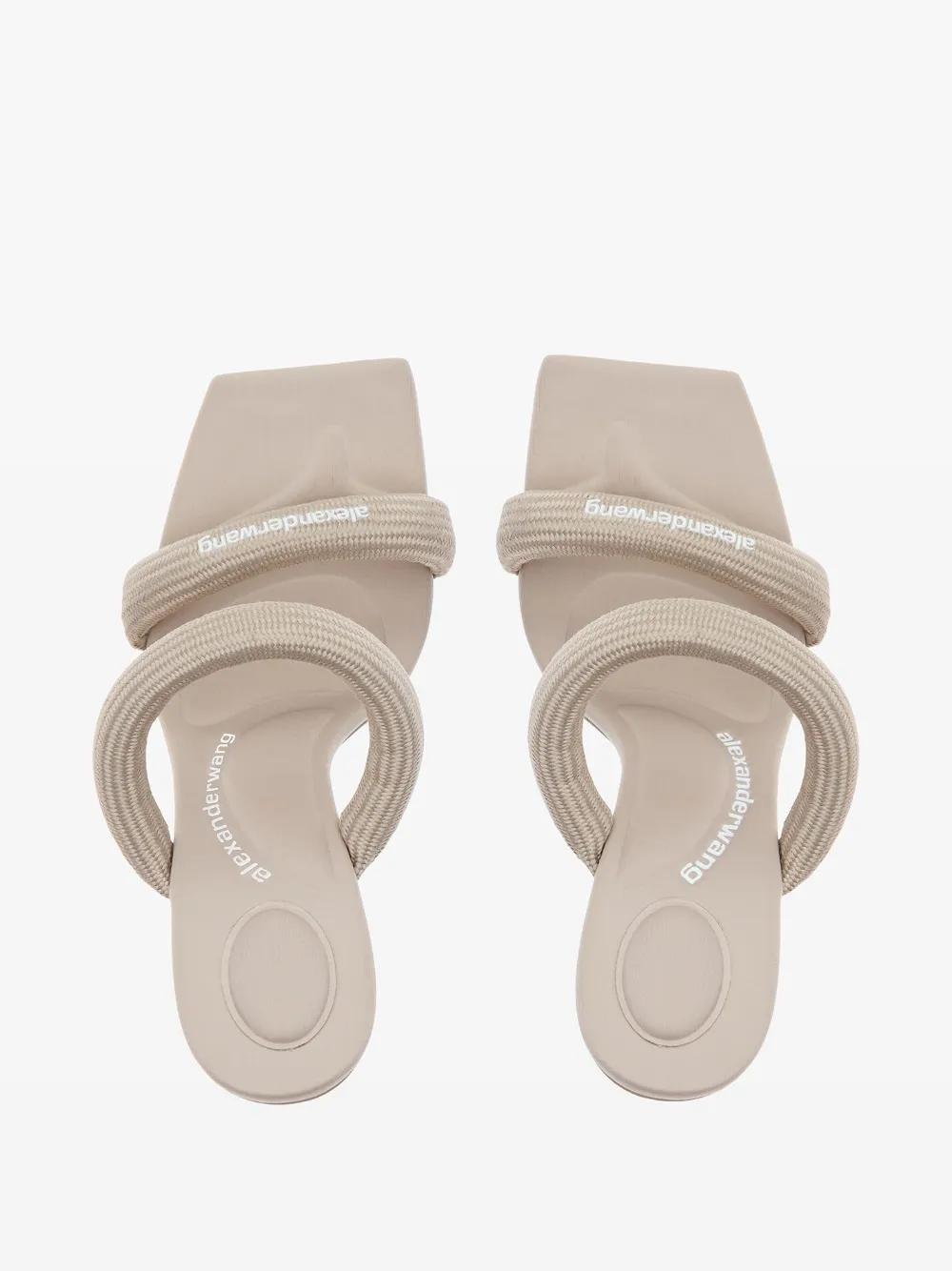 ALEXANDER WANG Double-Strap Stiletto Sandals