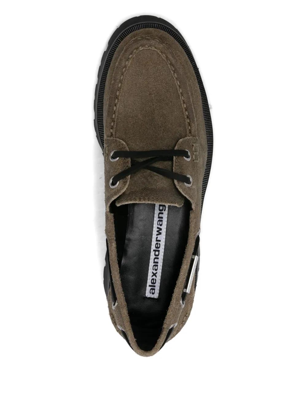 ALEXANDER WANG Carson Platform Boat Shoes