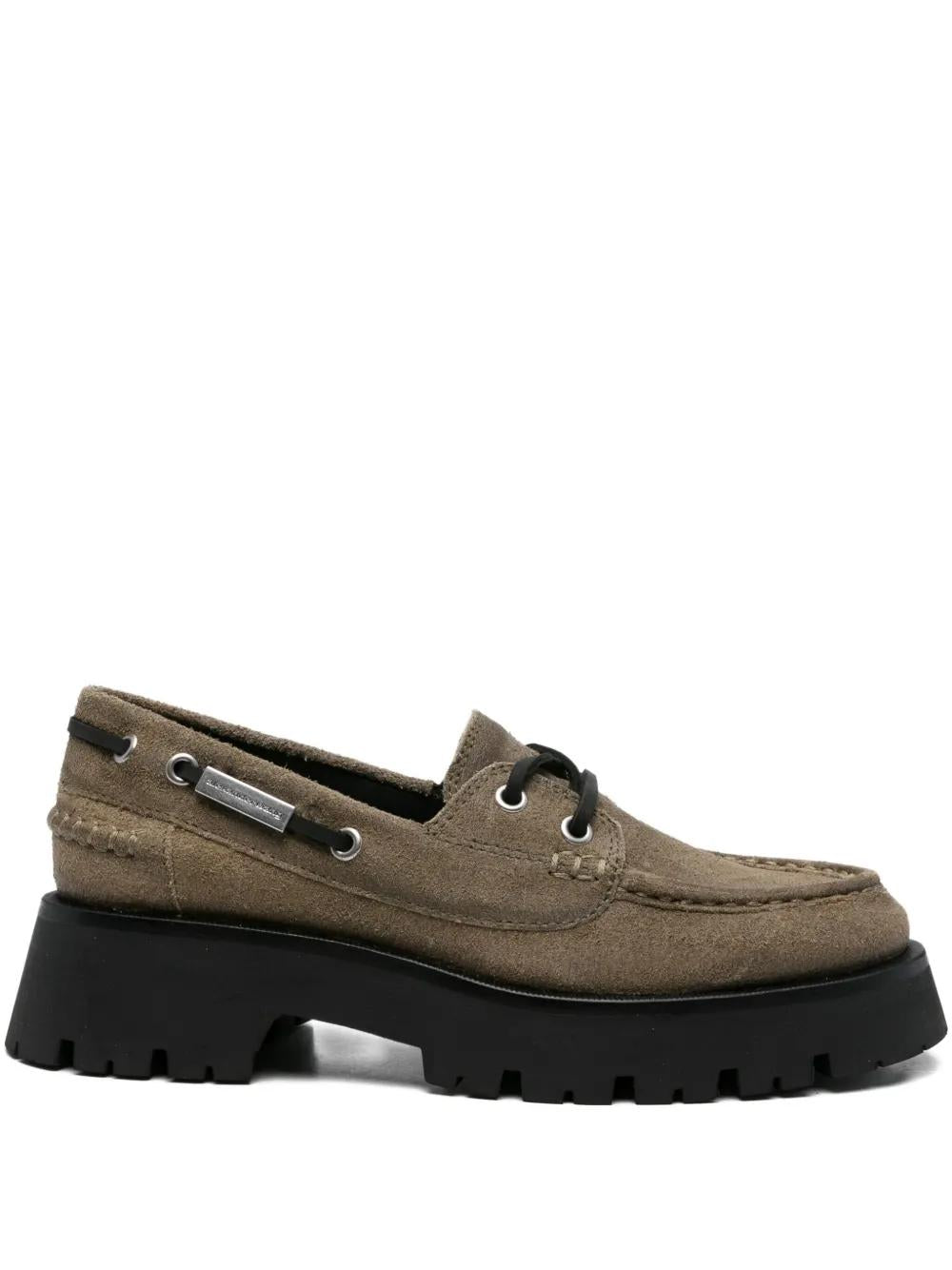 ALEXANDER WANG Carson Platform Boat Shoes
