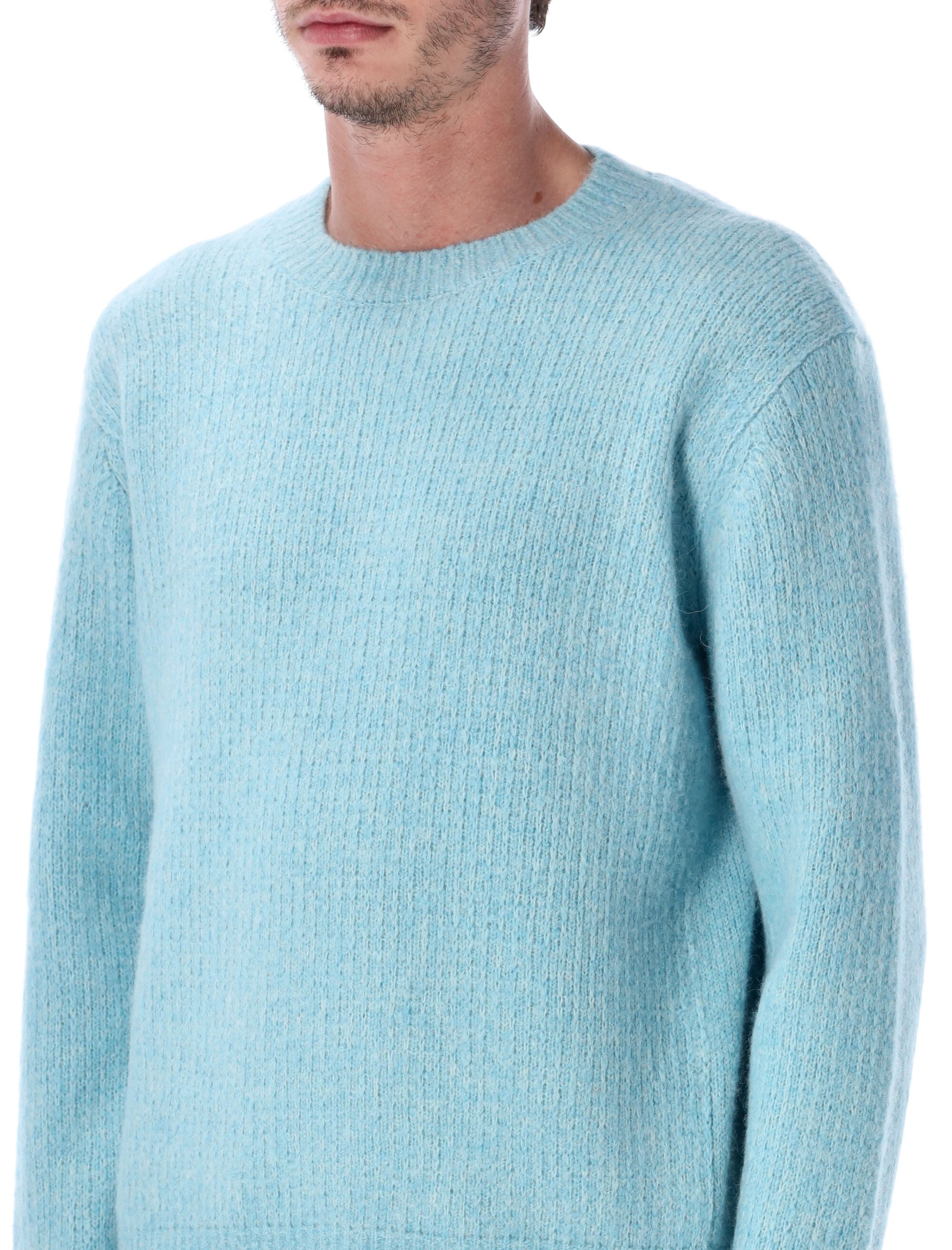 SUNFLOWER Relaxed Fit Yak Sweater for Men - Size L