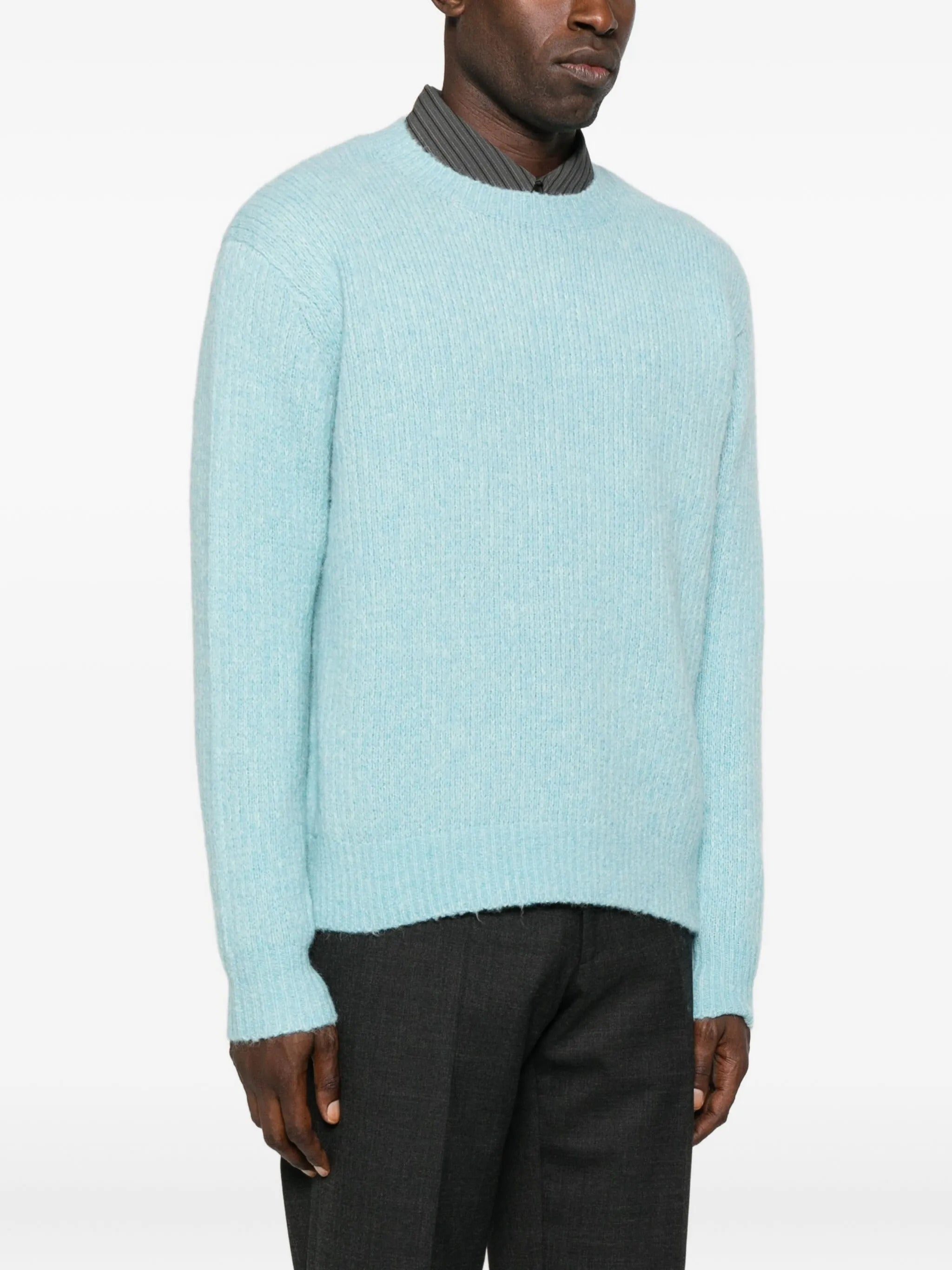 Sunflower Mixed Yarn Crewneck Sweater