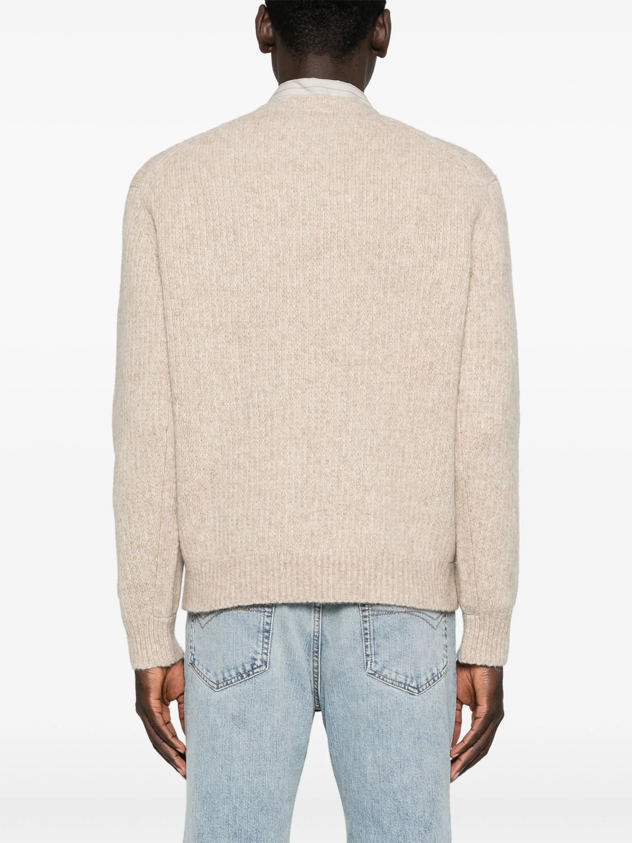 SUNFLOWER Men's Crewneck Yak-Blend Sweater