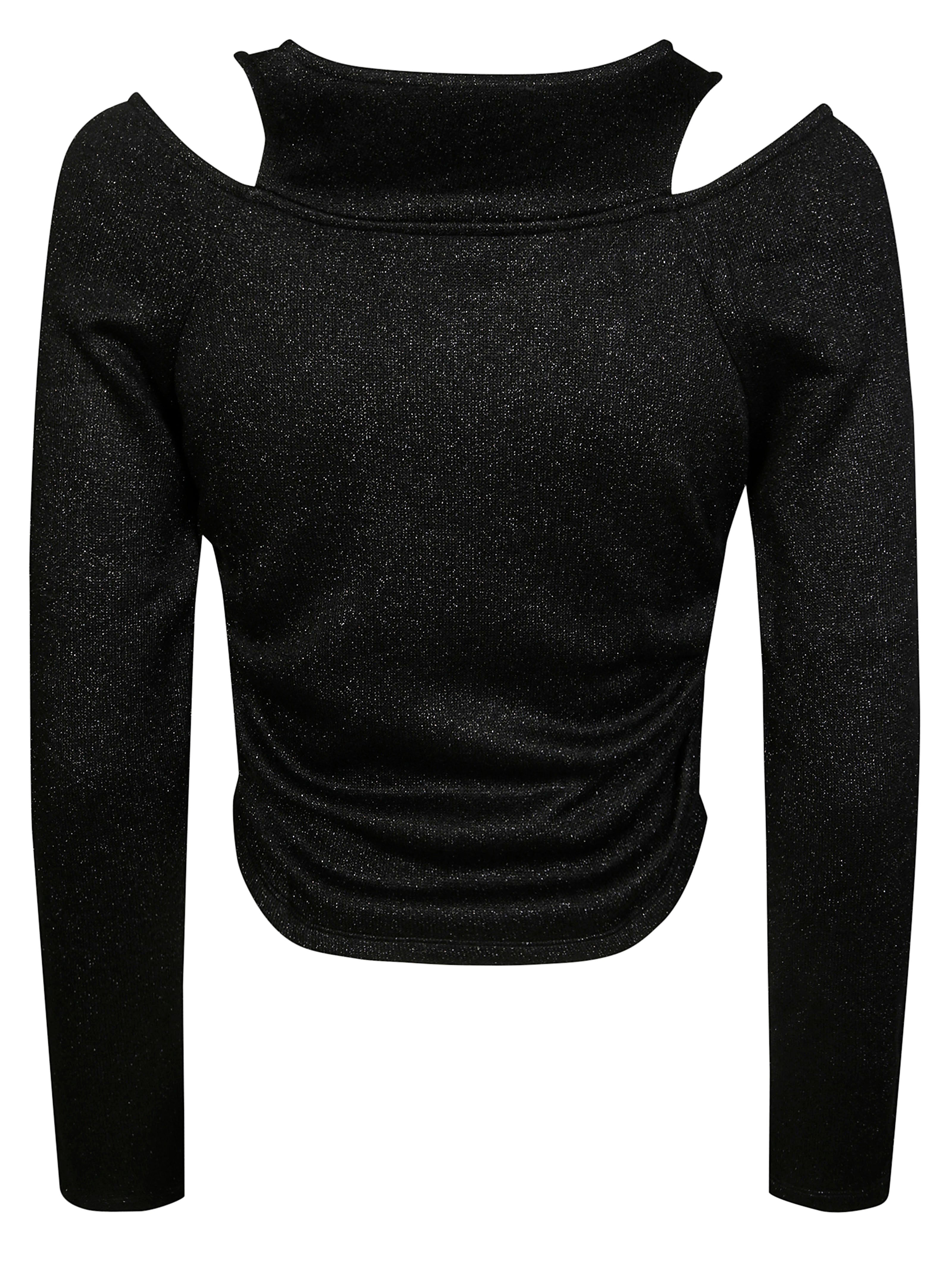 PATRIZIA PEPE Double Layered Mini Sweatshirt