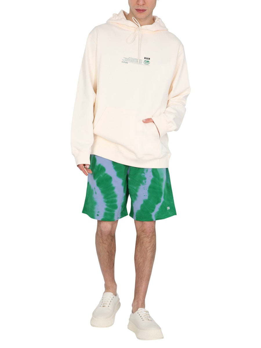 MSGM Fantastic Hoodie with Drawstring for Men