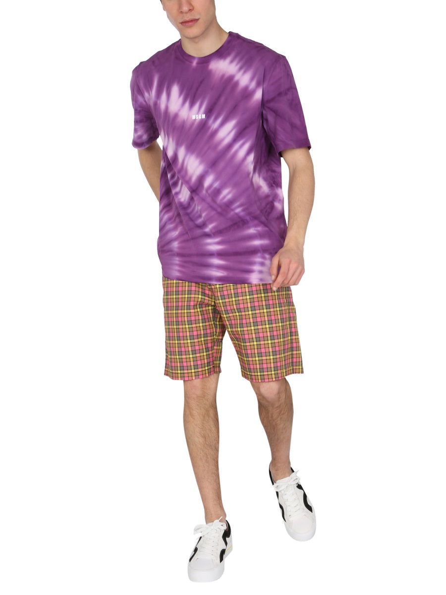 MSGM Men's Mini Crew Neck T-Shirt