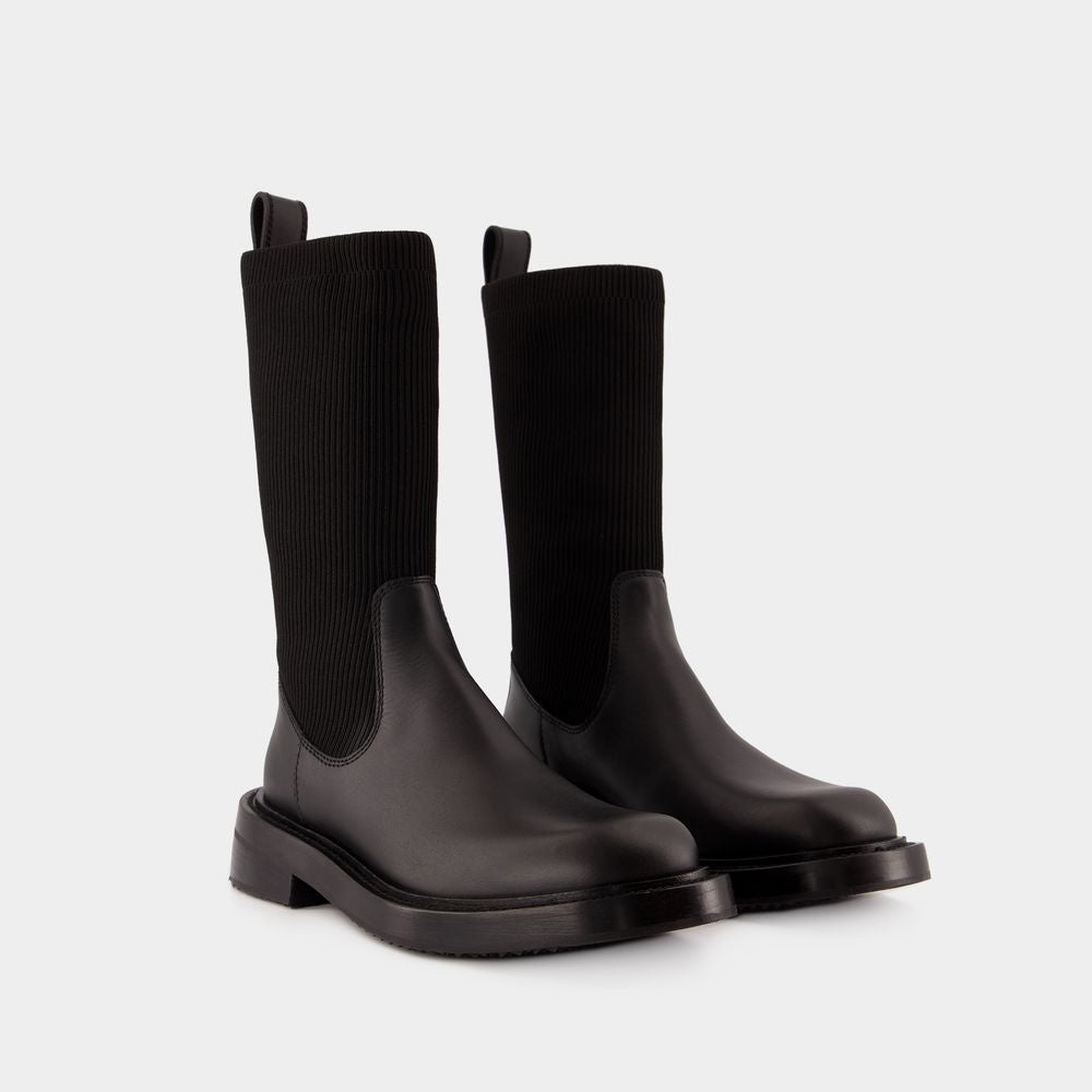 ALEXANDER WANG Detroit Mini Sock Boots