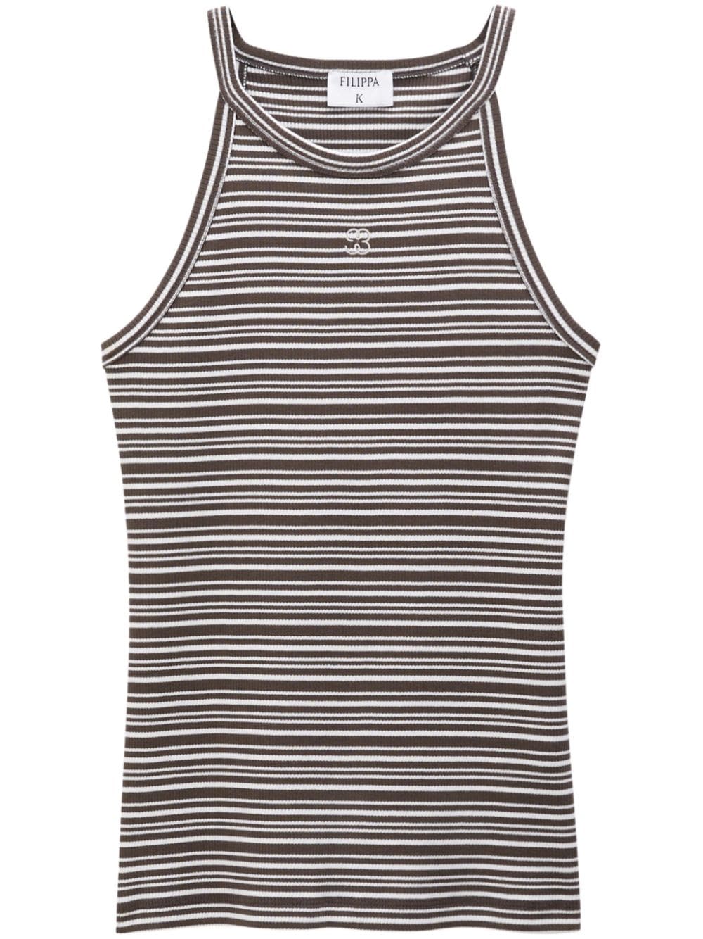 FILIPPA K Mini Striped Organic Cotton Tank Top