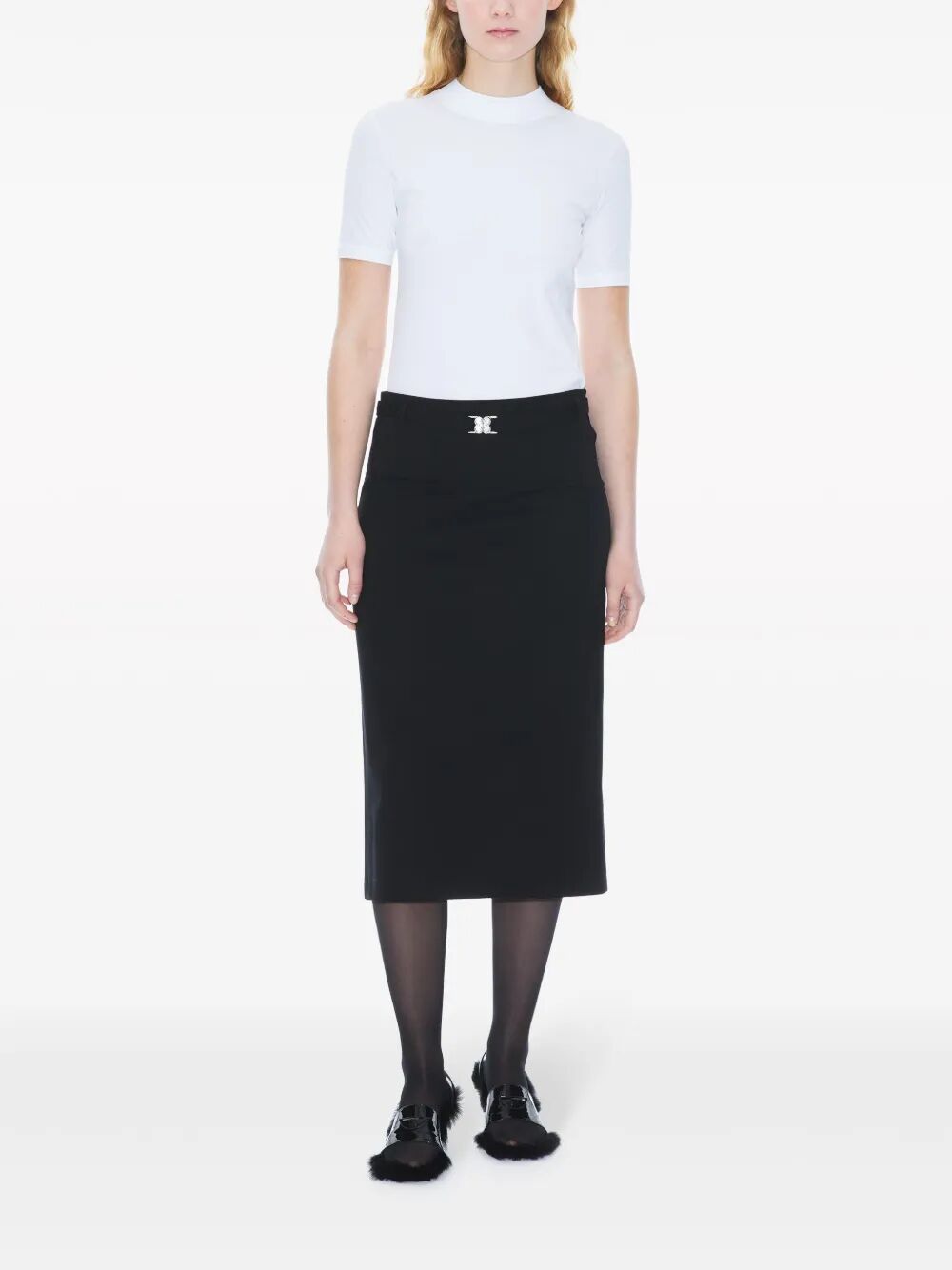 FILIPPA K Mock Neck Tee for Women - SS25 Collection