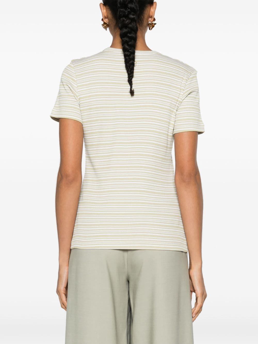 FILIPPA K Striped Organic Cotton T-Shirt for Women