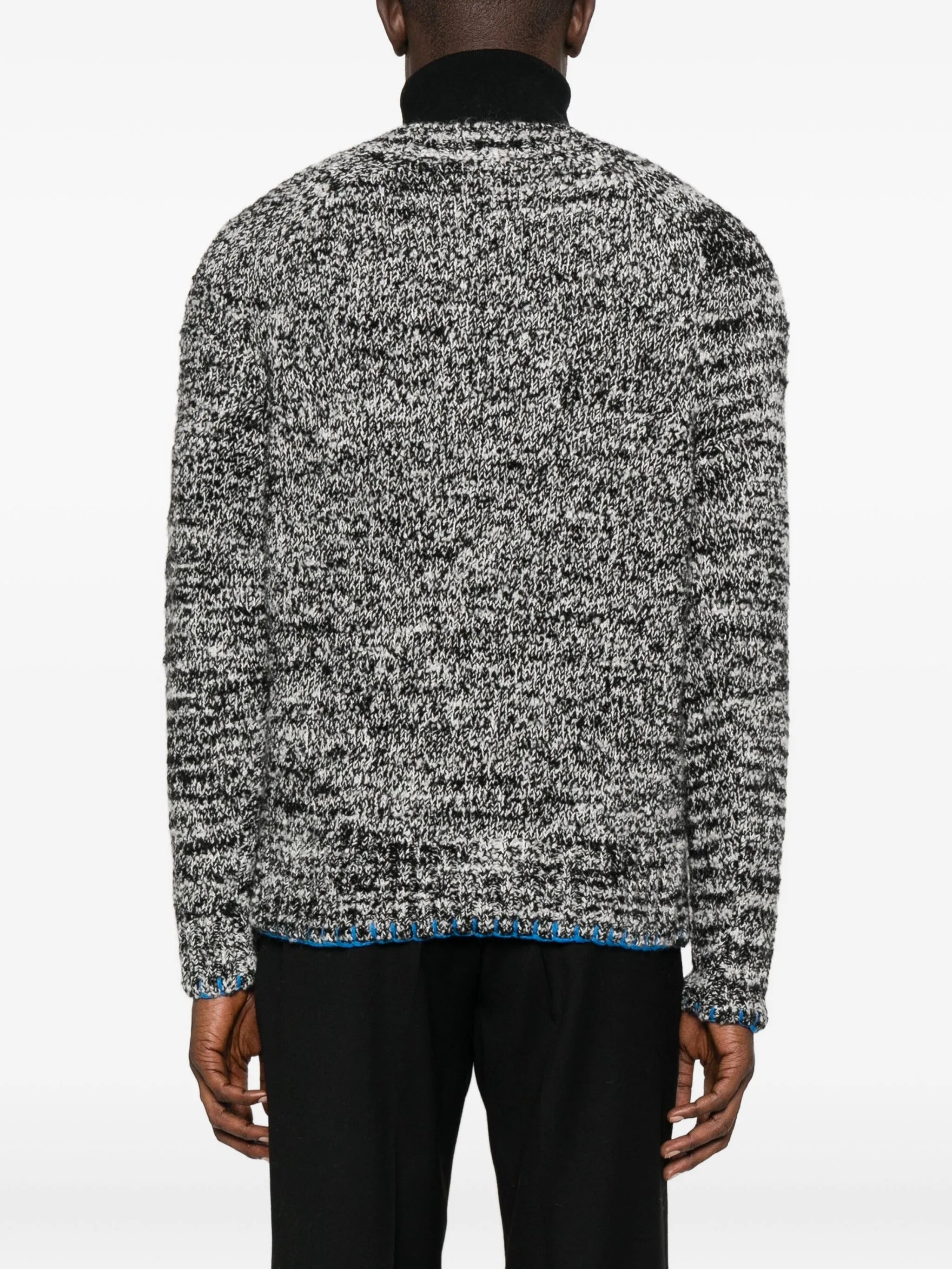 SUNFLOWER Contrast Crewneck Sweater for Men - FW25 Collection