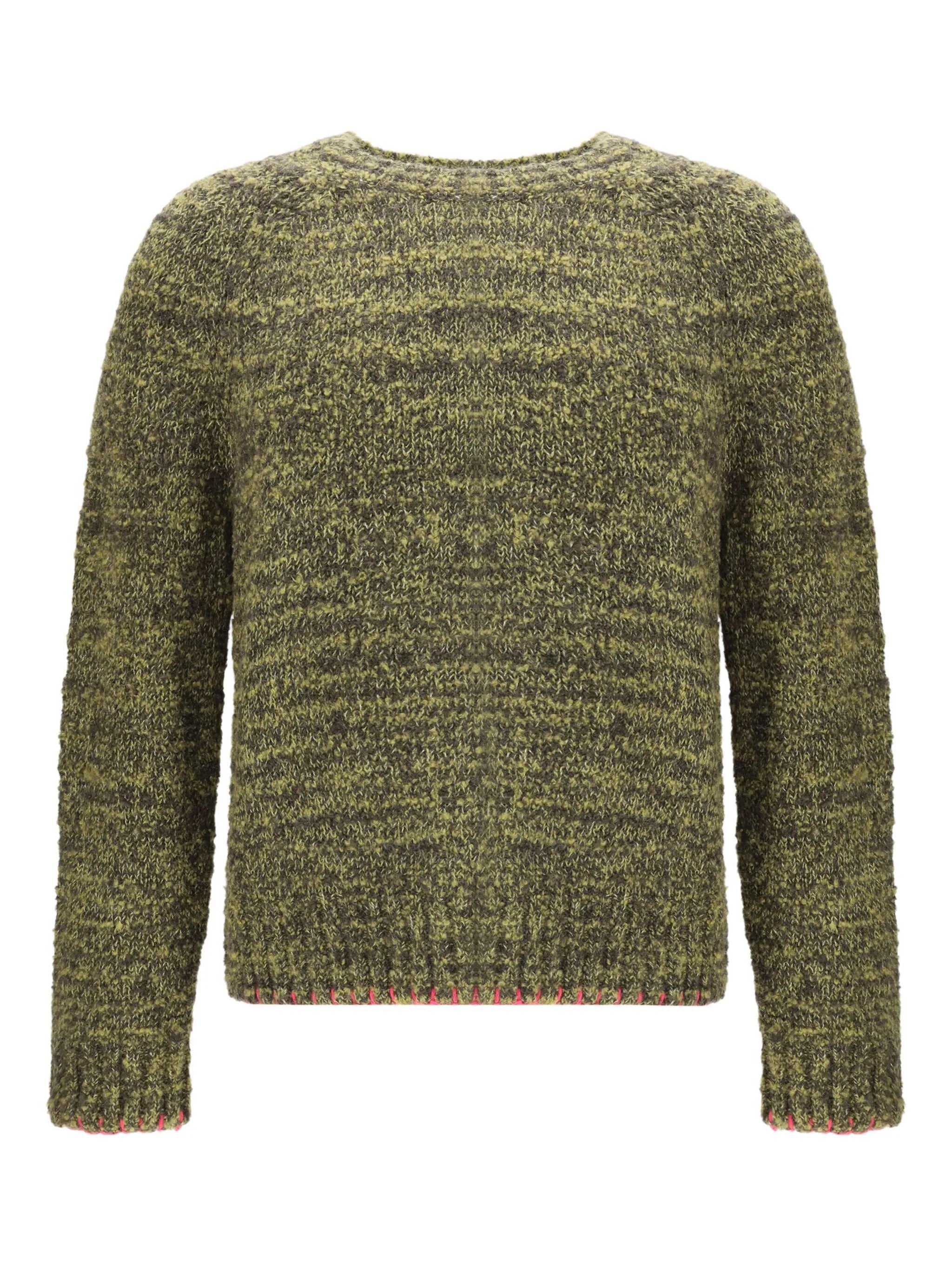 SUNFLOWER Contrast Crewneck Sweater