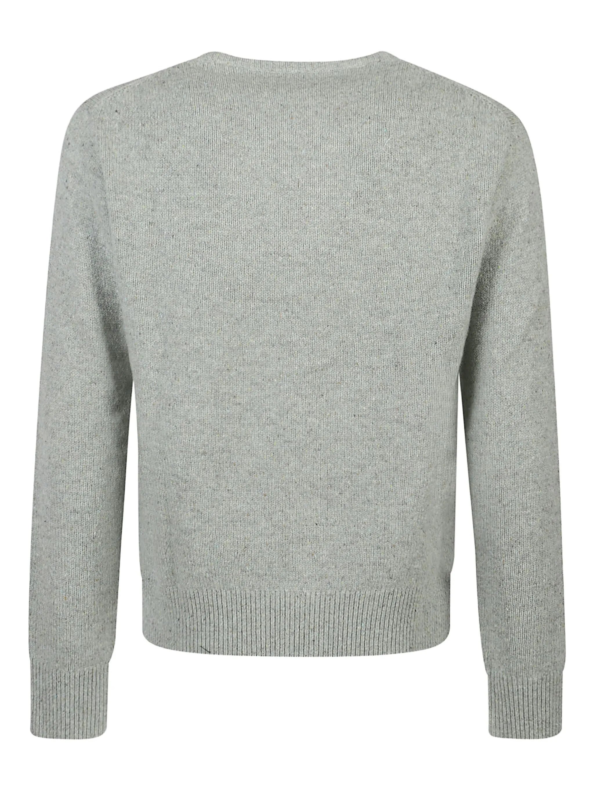 SUNFLOWER Men's Fitted Zip Cardigan with V-Neck Design