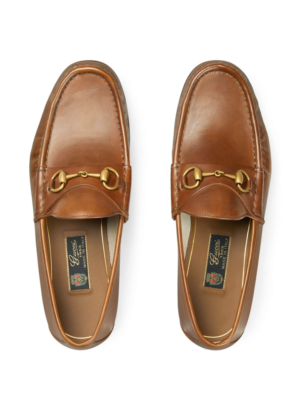 GUCCI Horsebit 1953 Leather Loafers