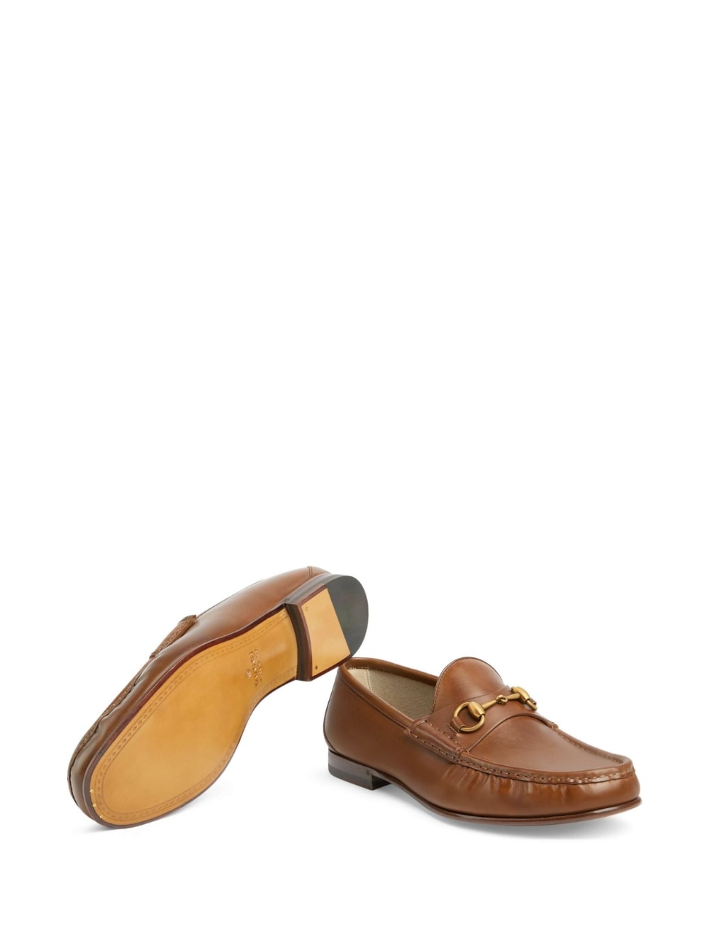 GUCCI Horsebit 1953 Leather Loafers