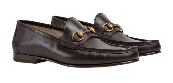 GUCCI 1953 Horsebit Loafer with Gold-Tone Hardware - 15mm Height