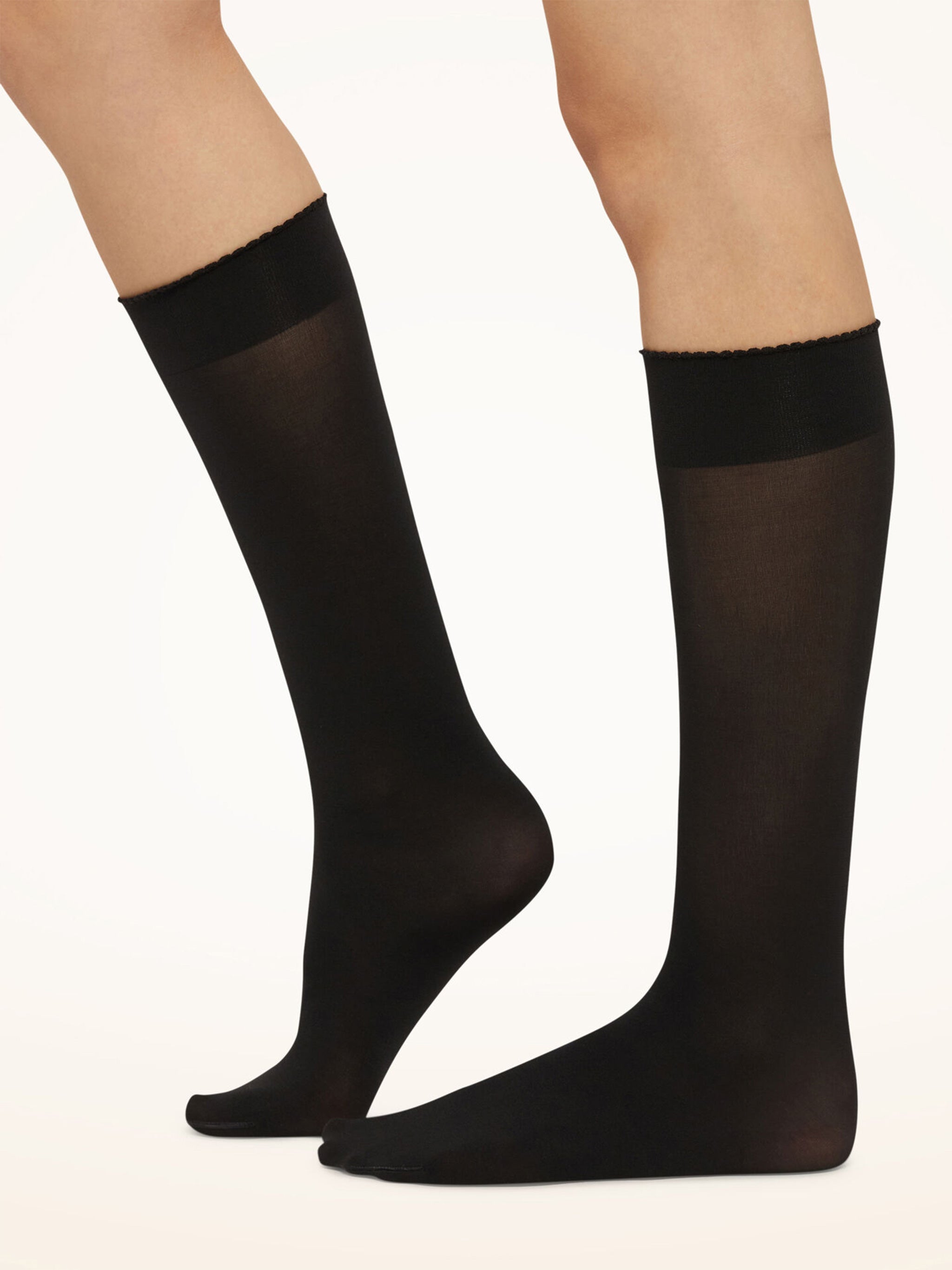 WOLFORD Velvet Luxe 50 Knee Highs