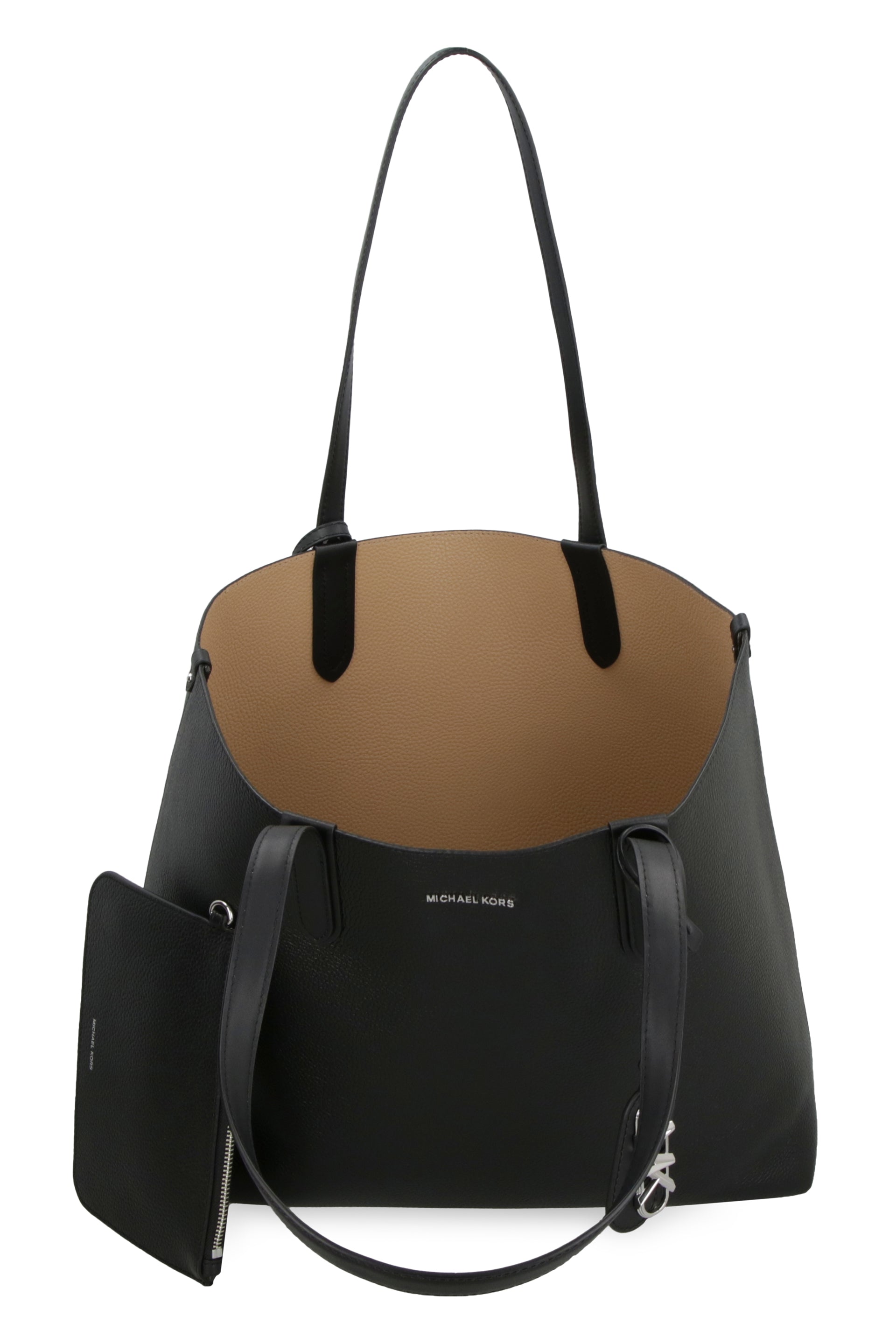 MICHAEL MICHAEL KORS Eliza Grainy Leather Tote Handbag - 39cm x 32cm x 14cm