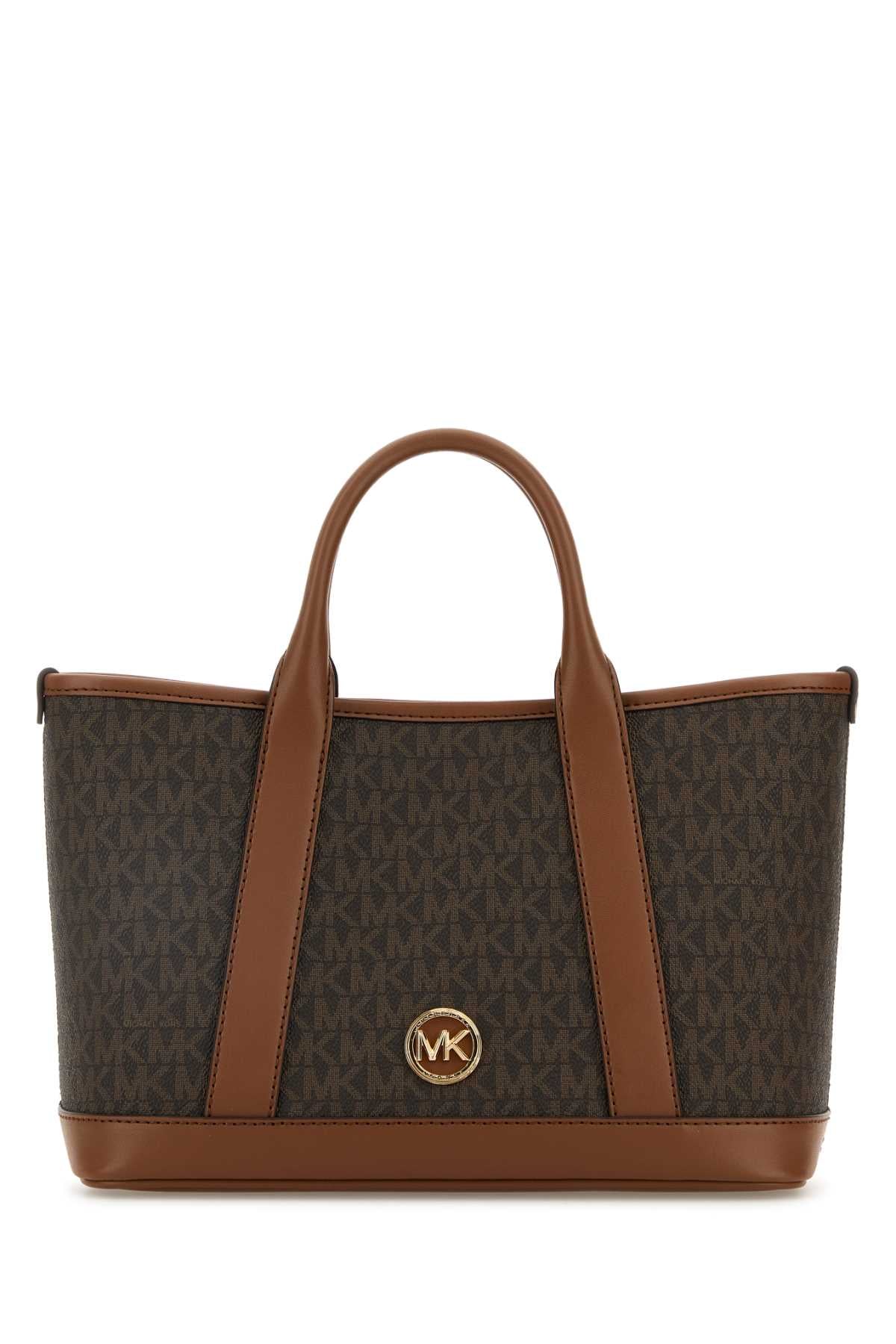 MICHAEL MICHAEL KORS Printed Canvas Small Luisa Mini Shopping Handbag