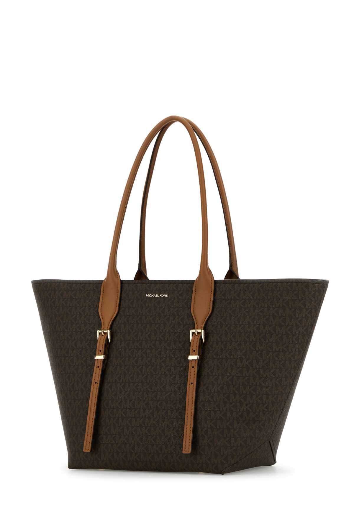 MICHAEL MICHAEL KORS Printed Canvas Moore Shopping Tote Handbag