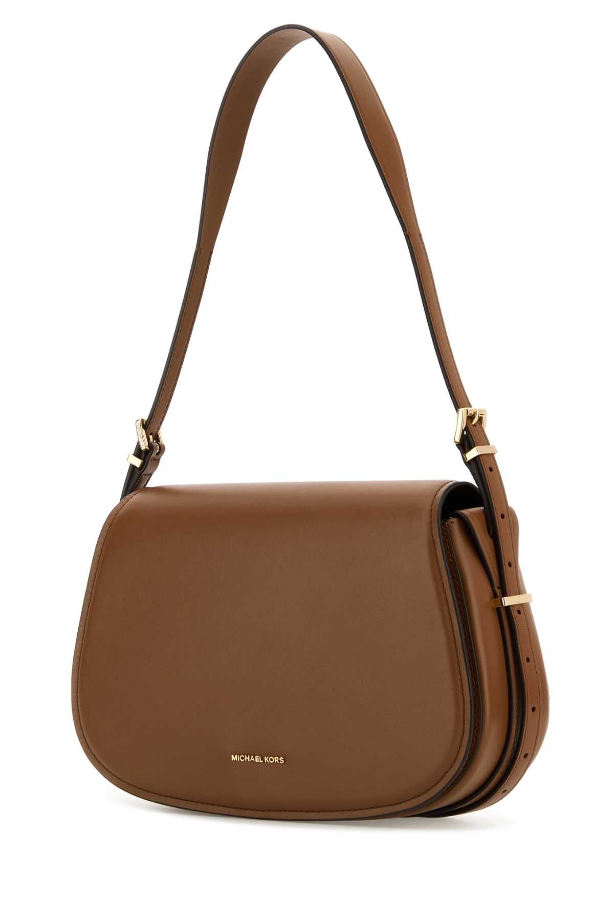 MICHAEL MICHAEL KORS Mini Leather Messenger Shoulder Handbag