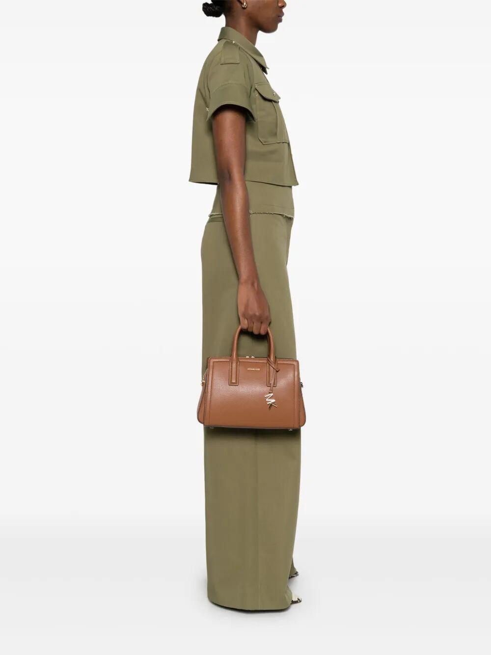 MICHAEL MICHAEL KORS Mini Laila Small Satchel Handbag