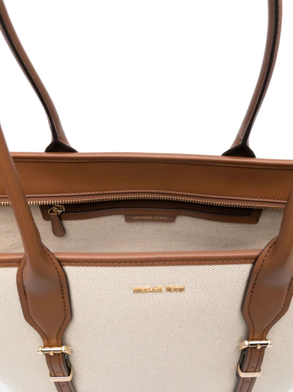 MICHAEL MICHAEL KORS Large Buckle Tote Handbag