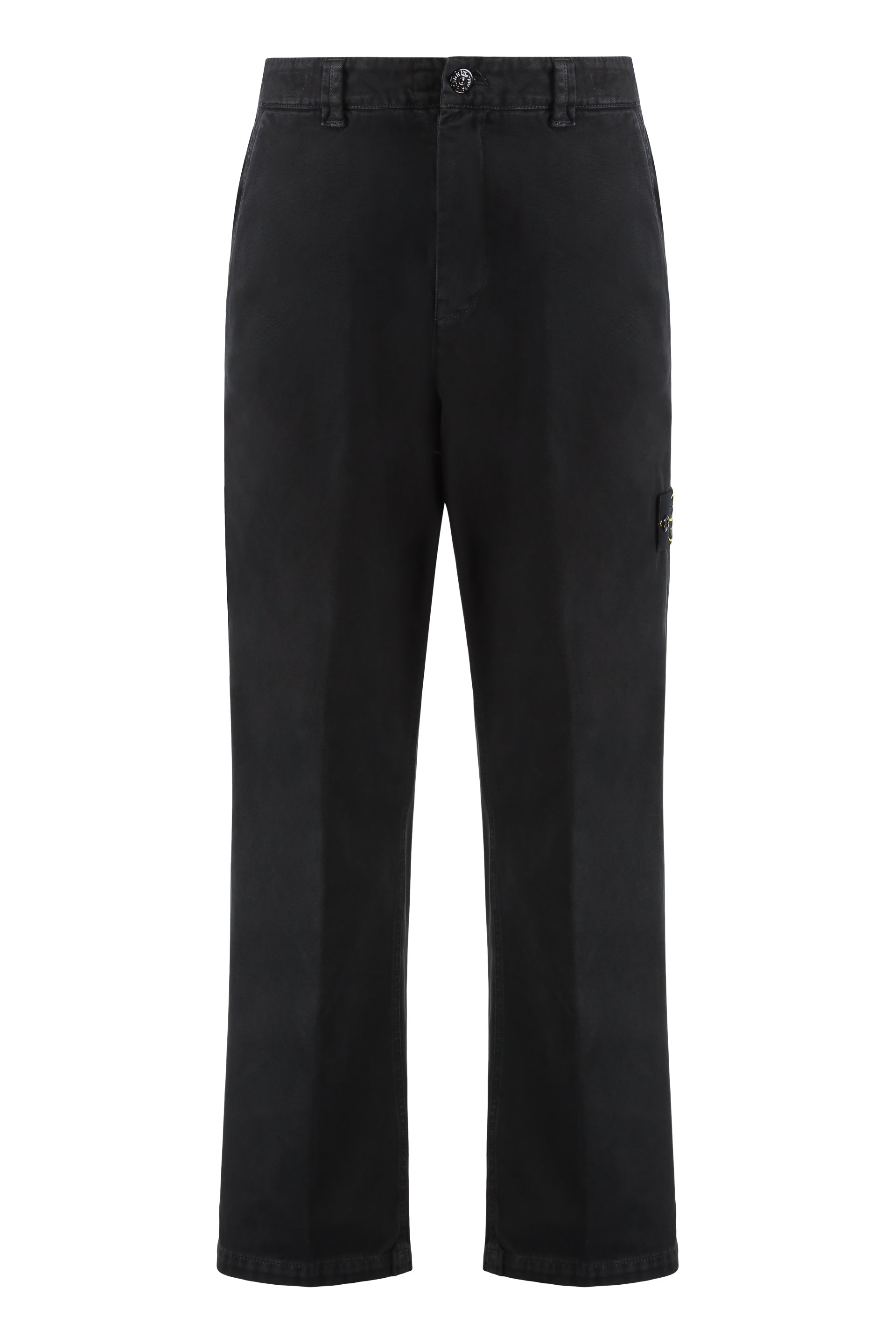 STONE ISLAND Elegant Cotton Trousers for Men