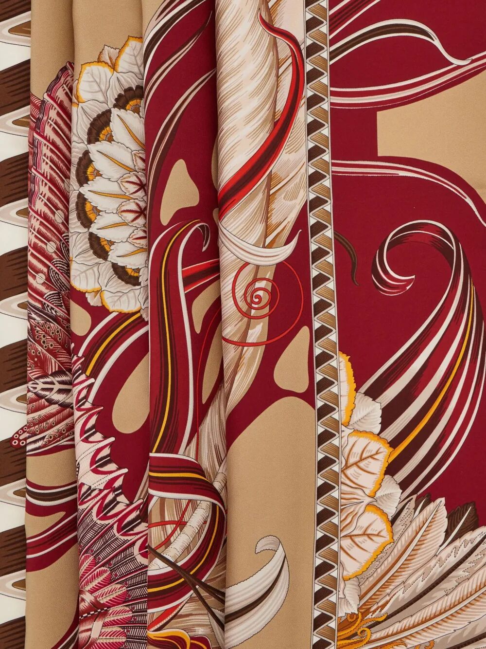 Ferragamo Silk Scarf with Giada Print - Mini Style