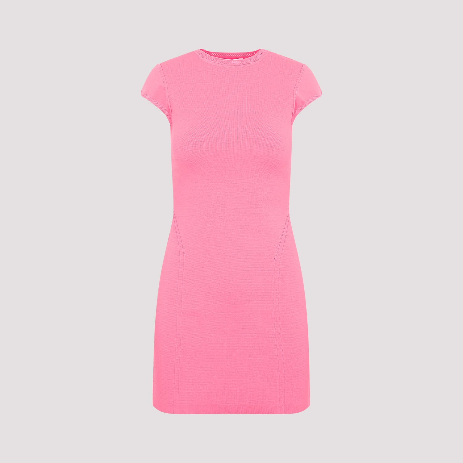 VICTORIA BECKHAM Stylish Cap Sleeve Fitted Mini Dress