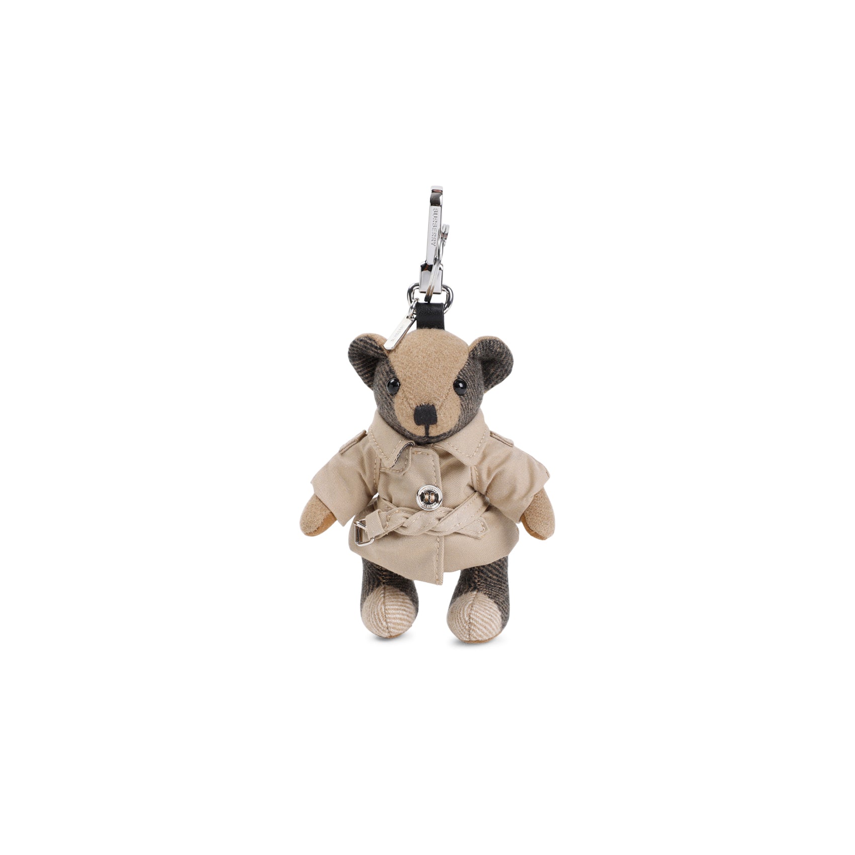 BURBERRY Mini Cashmere Keychain